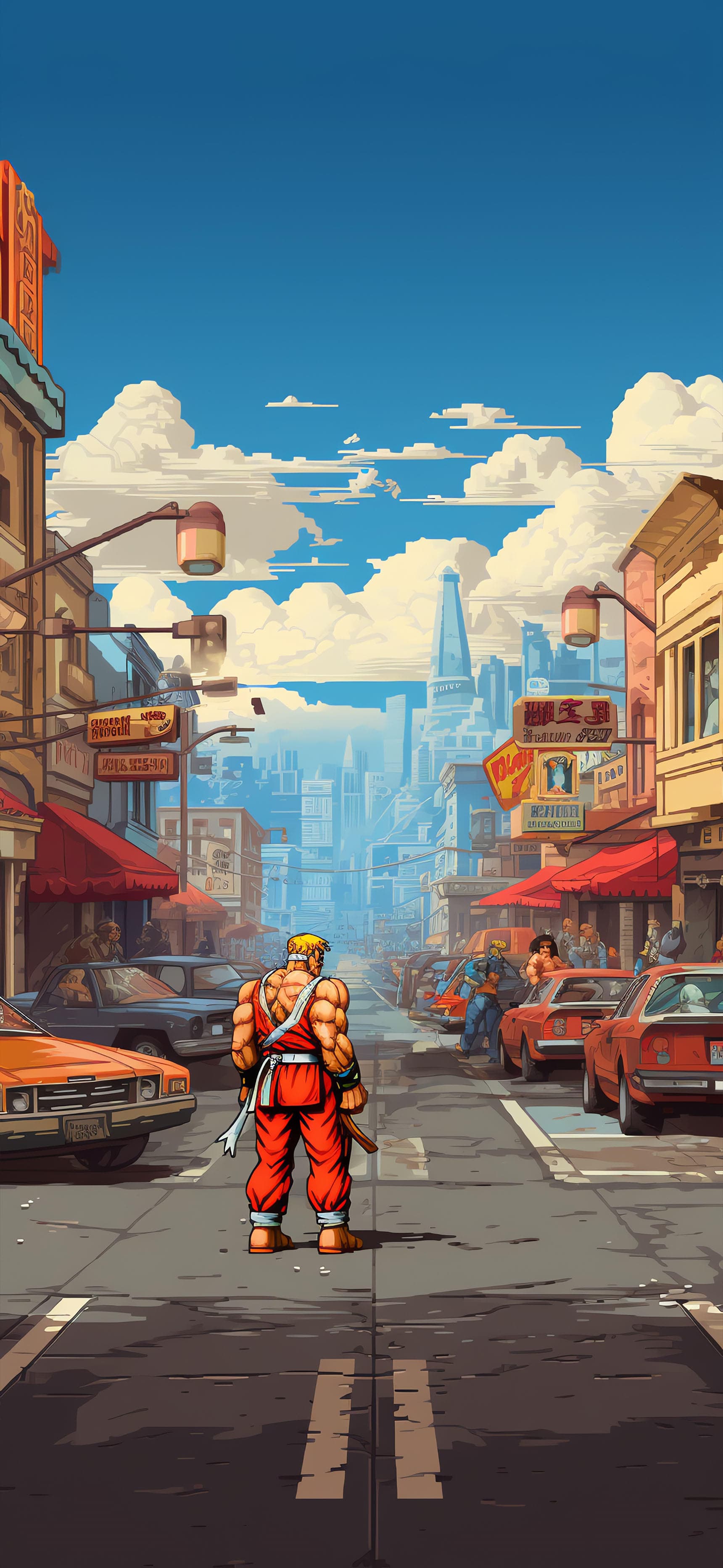 Urban Fighter - Pro phone wallpaper