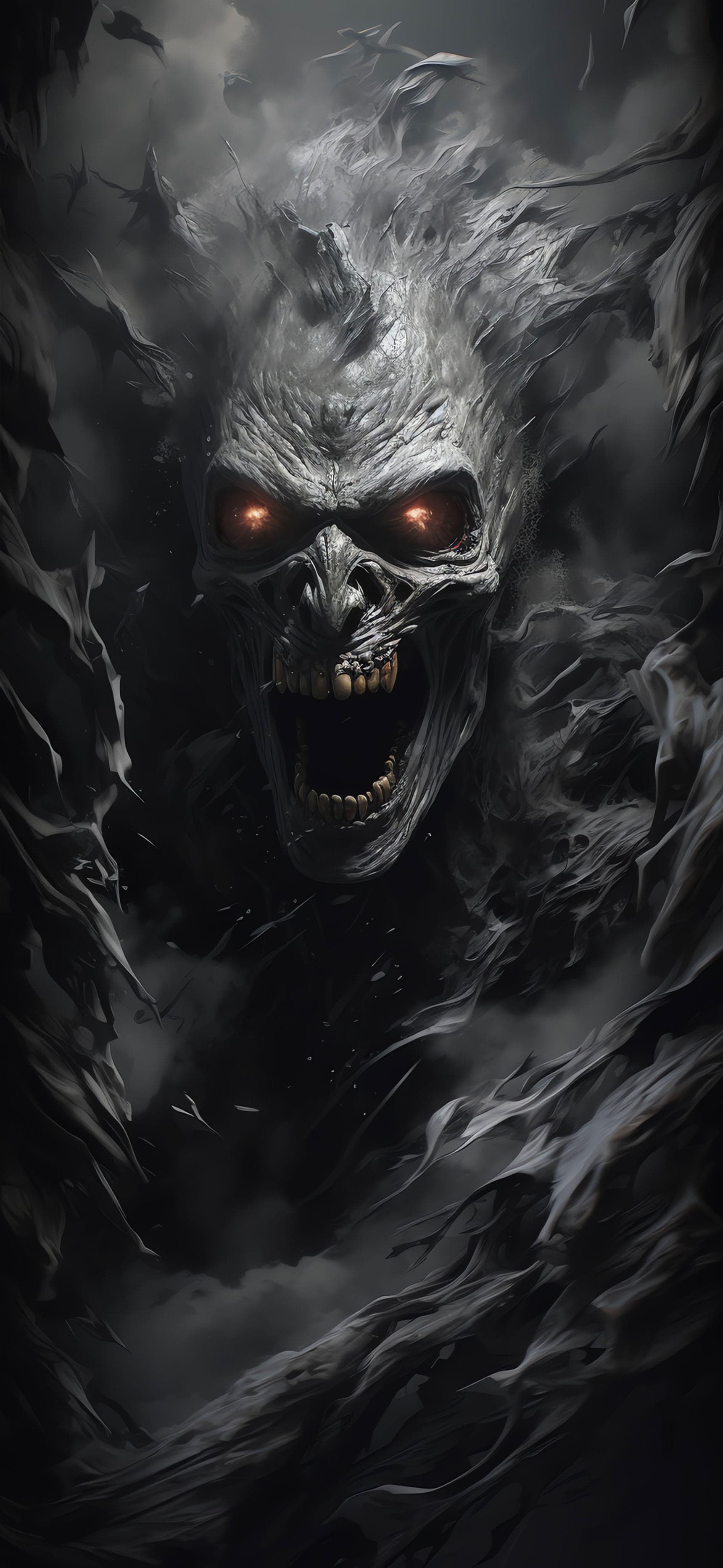 Zombie Lightning Storm - Pro phone wallpaper