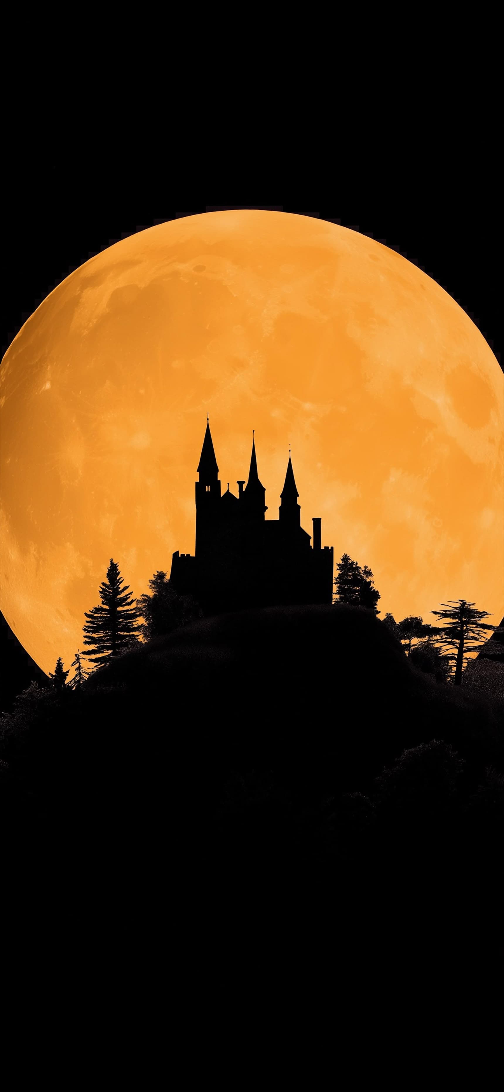Moon Castle - Pro phone wallpaper