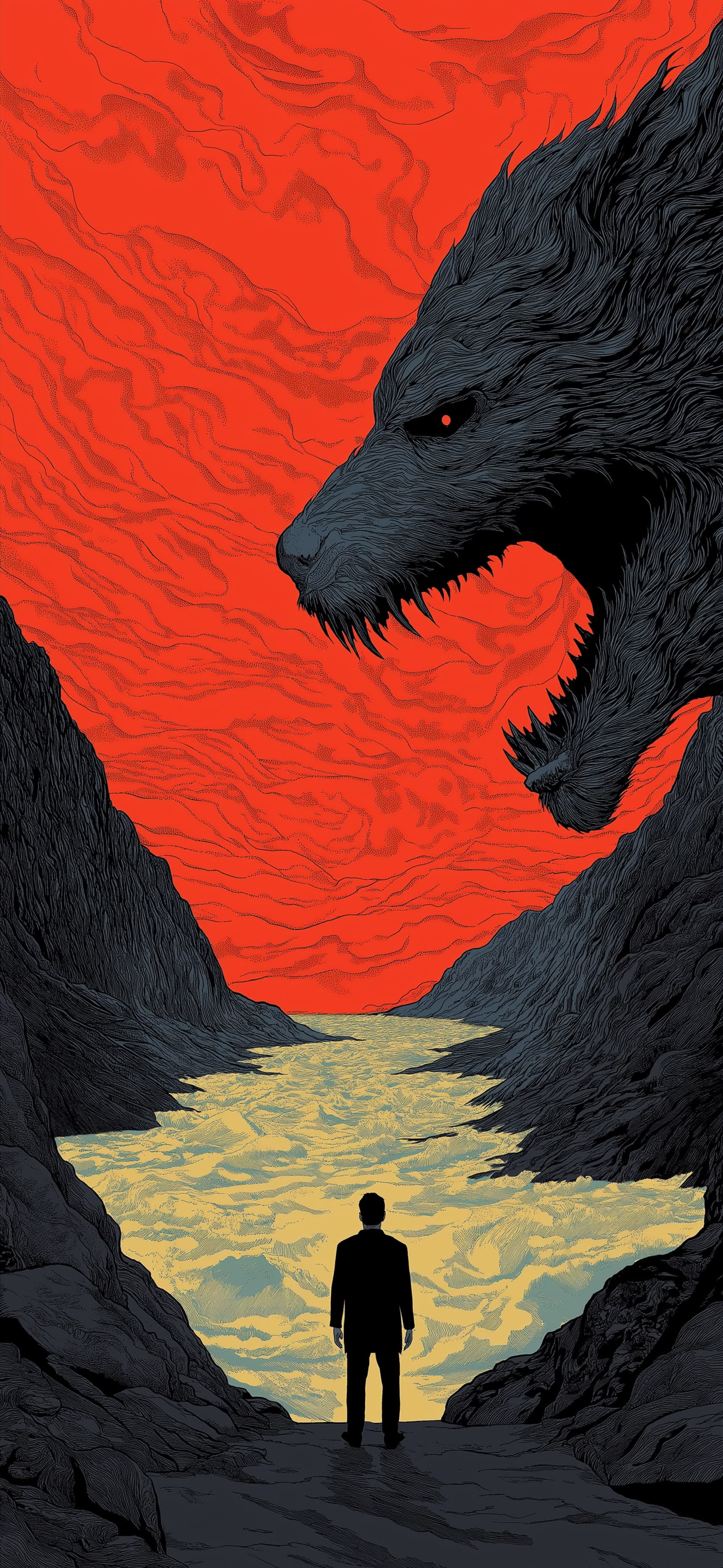 Crimson Beast - Pro phone wallpaper