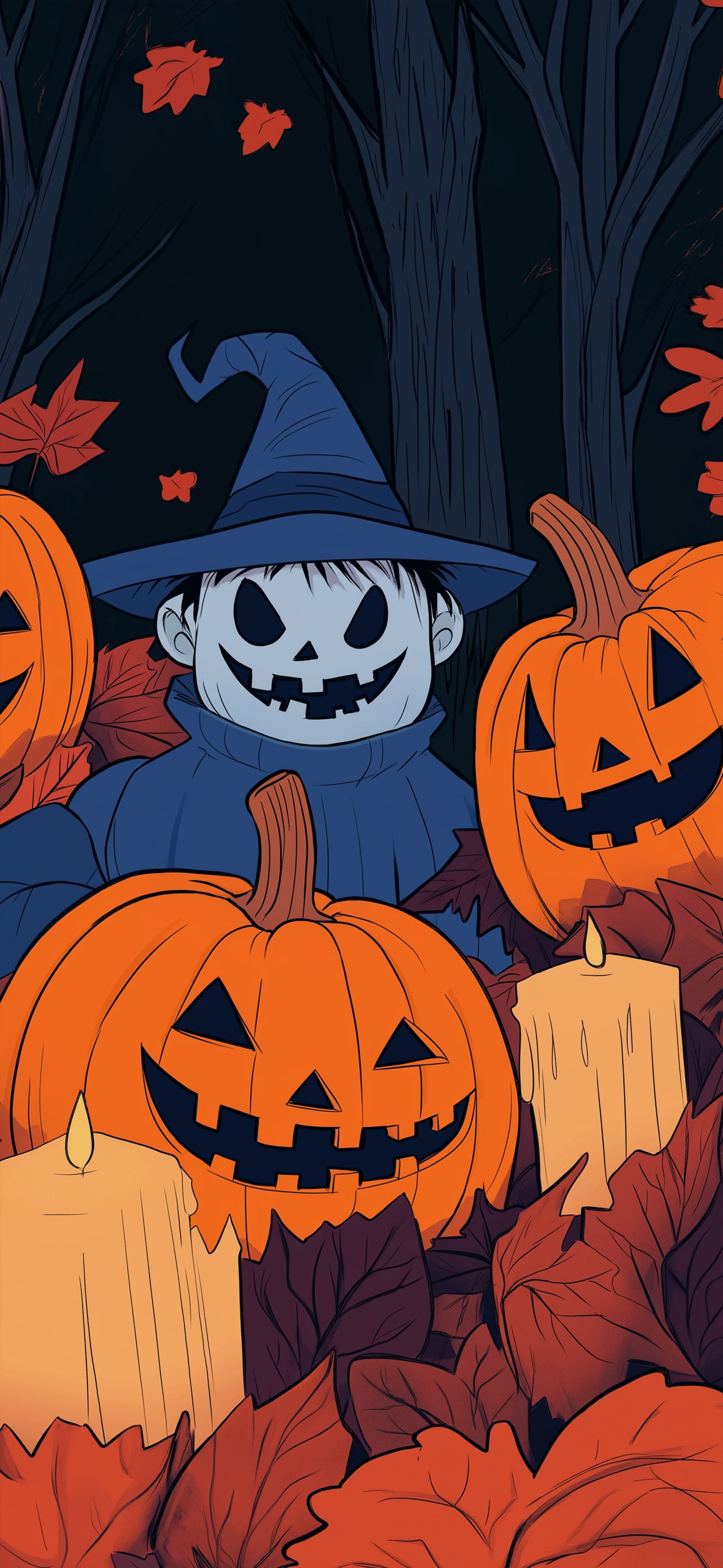 Pumpkin Ritual - Pro phone wallpaper
