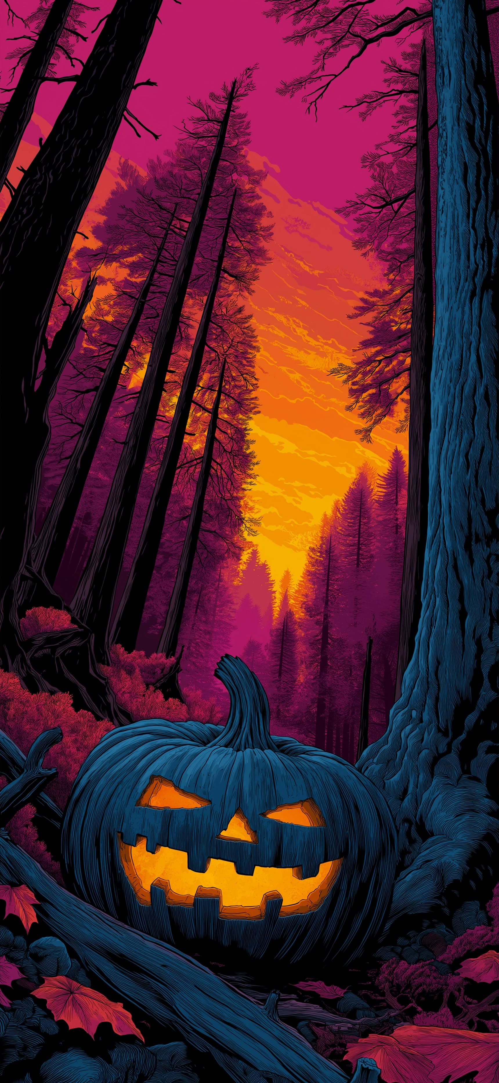 Enchanted Woods - Pro phone wallpaper