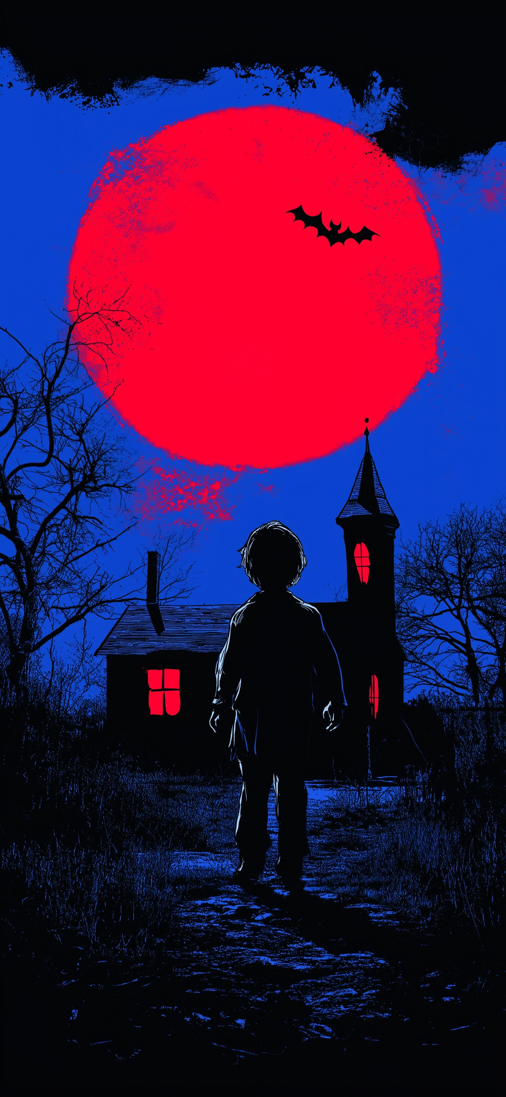 Ghost in the Alley - Pro phone wallpaper
