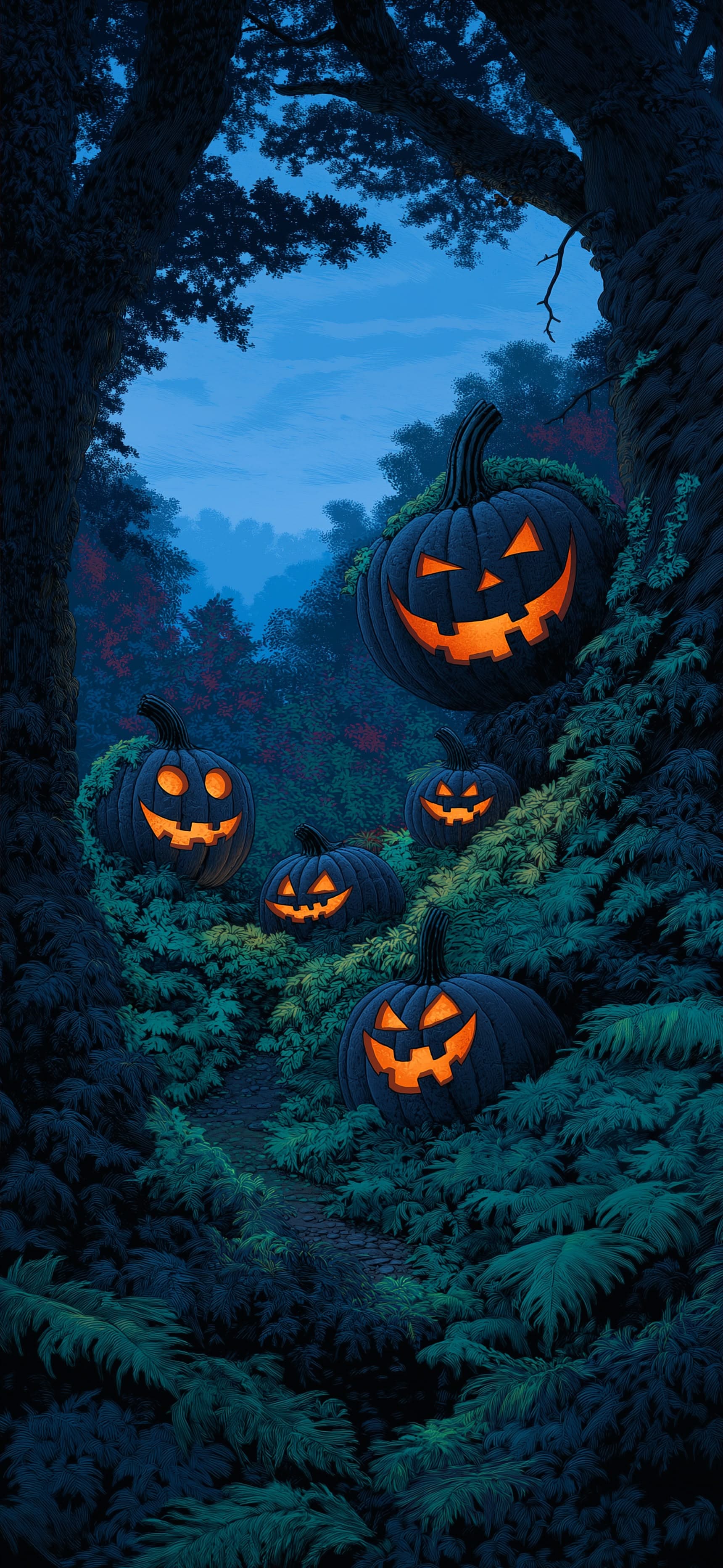 Forest Haunt - Pro phone wallpaper