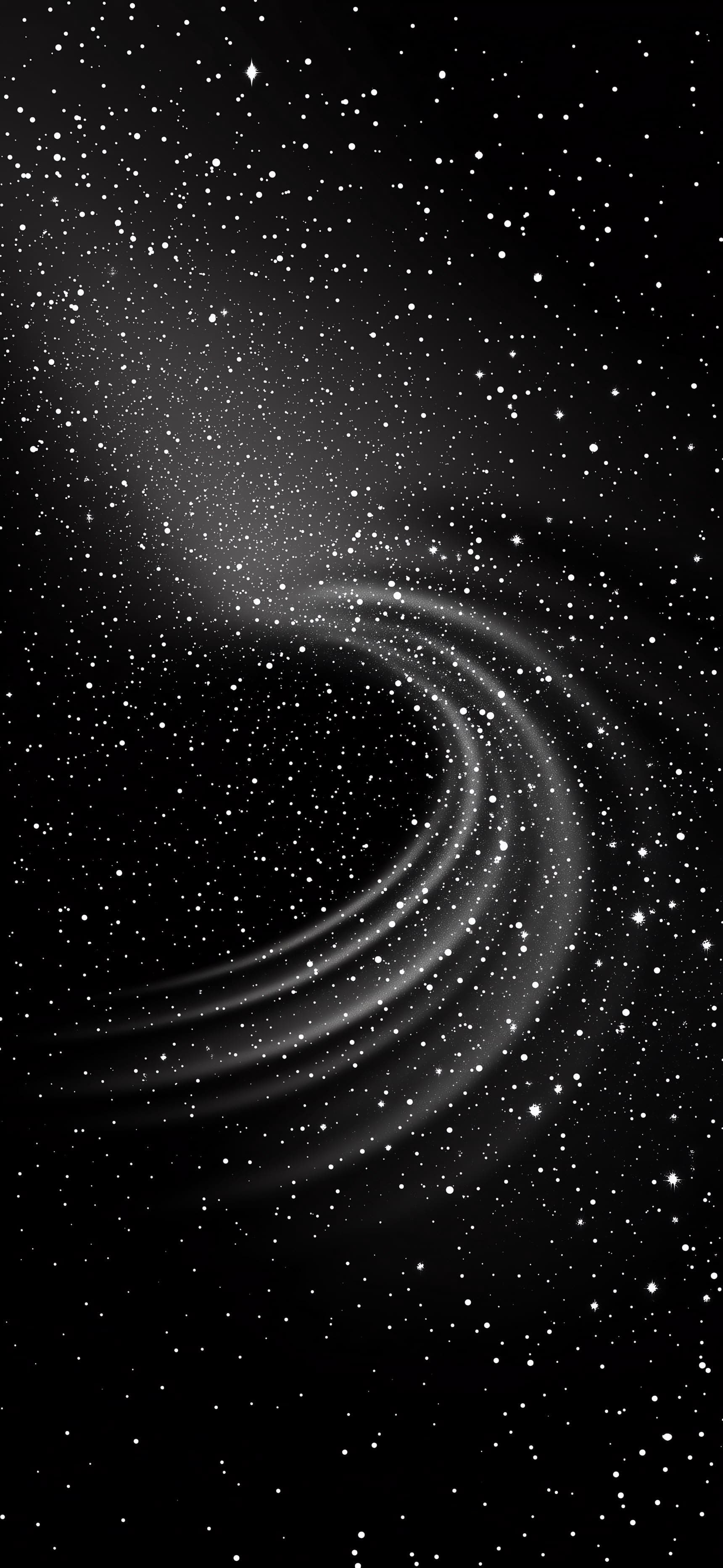Stardust Galaxy Swirl - Pro phone wallpaper