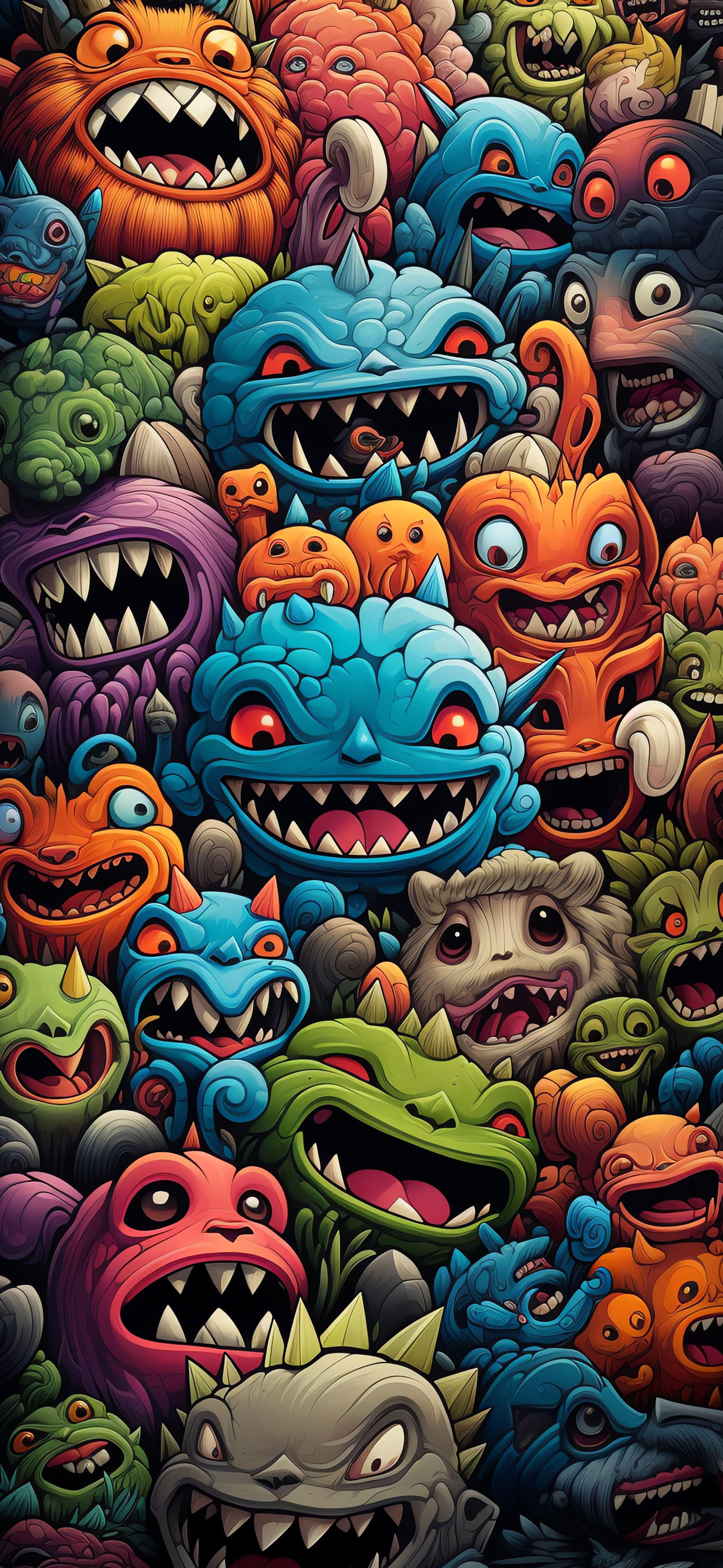 Monster Mash - Pro phone wallpaper