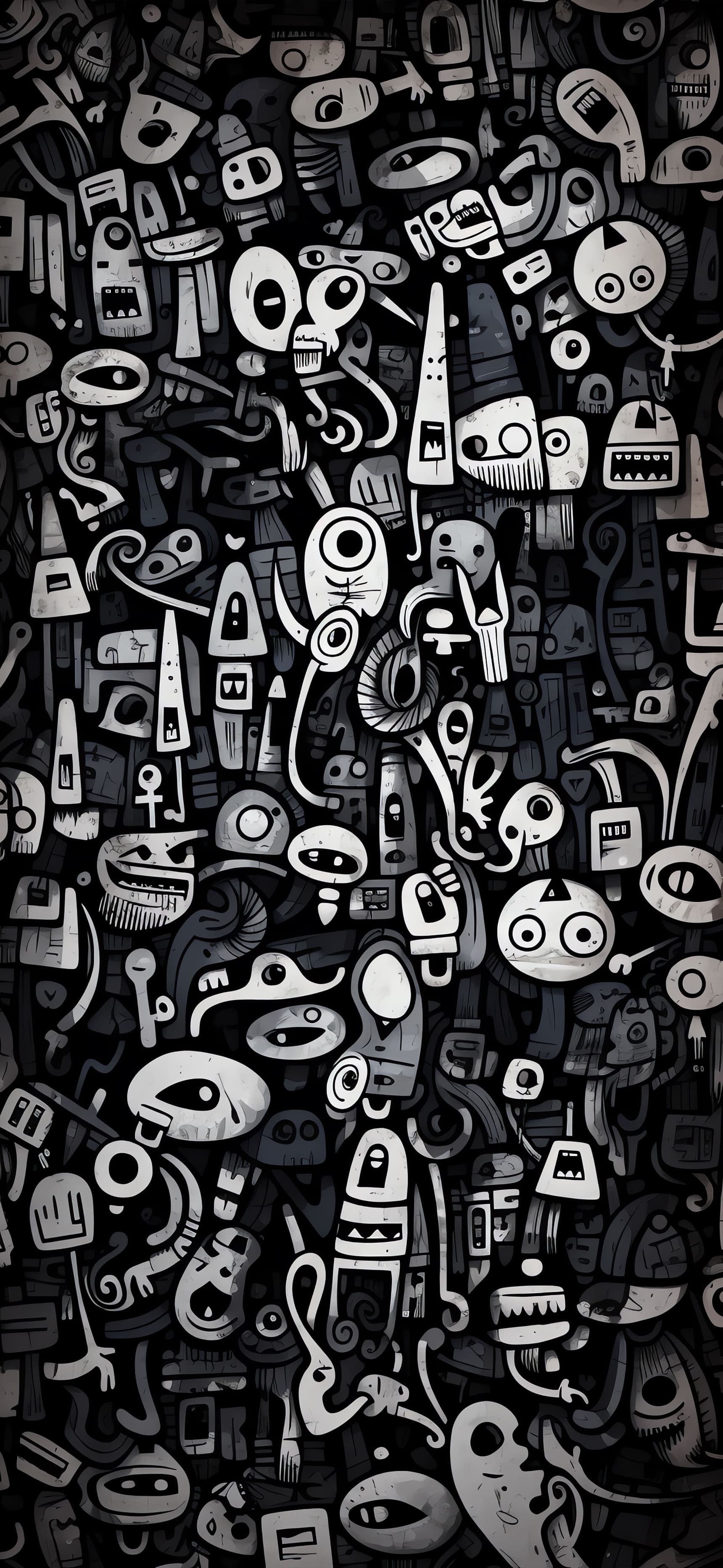 Abstract Doodles - Pro phone wallpaper
