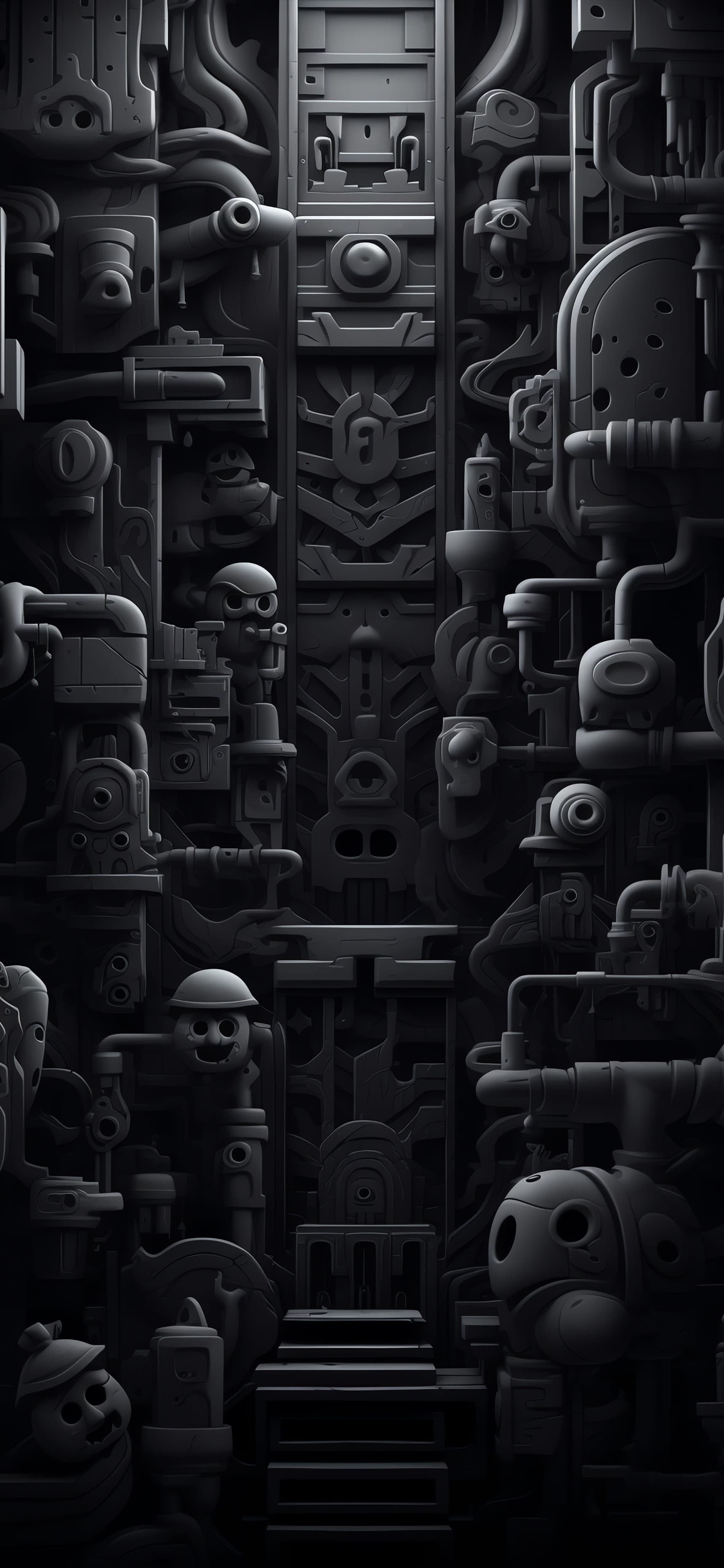 Steampunk Machine - Pro phone wallpaper