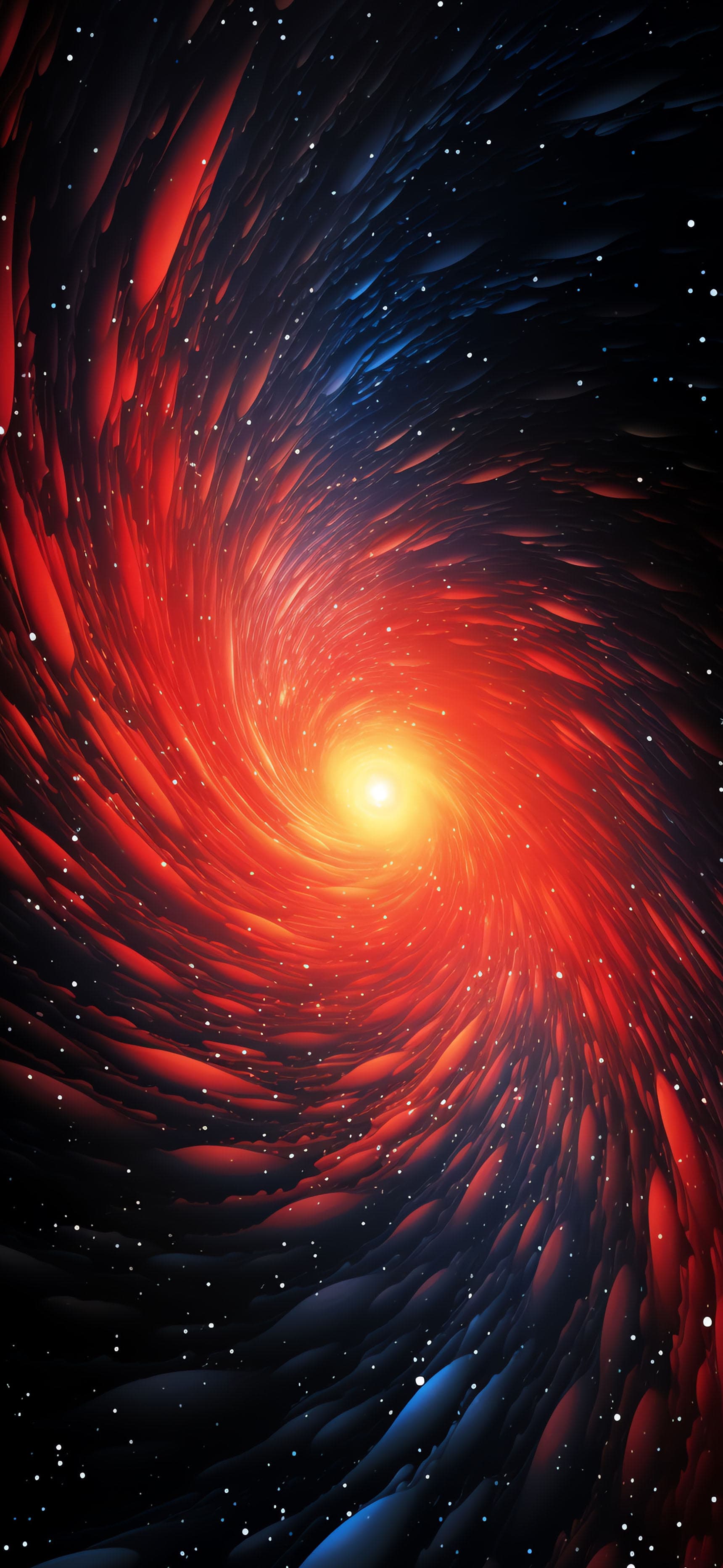 Galactic Vortex - Pro phone wallpaper