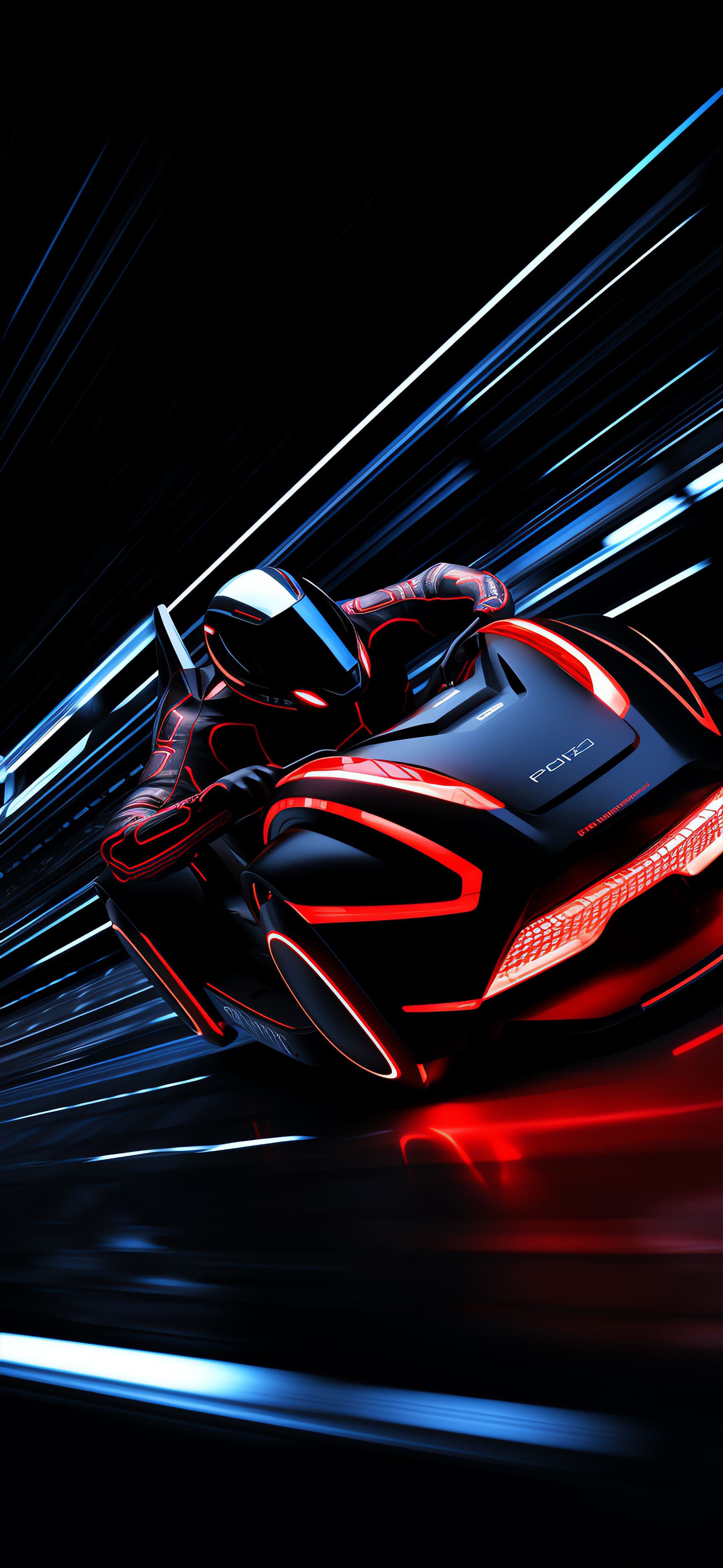 Tron Bike - Pro phone wallpaper