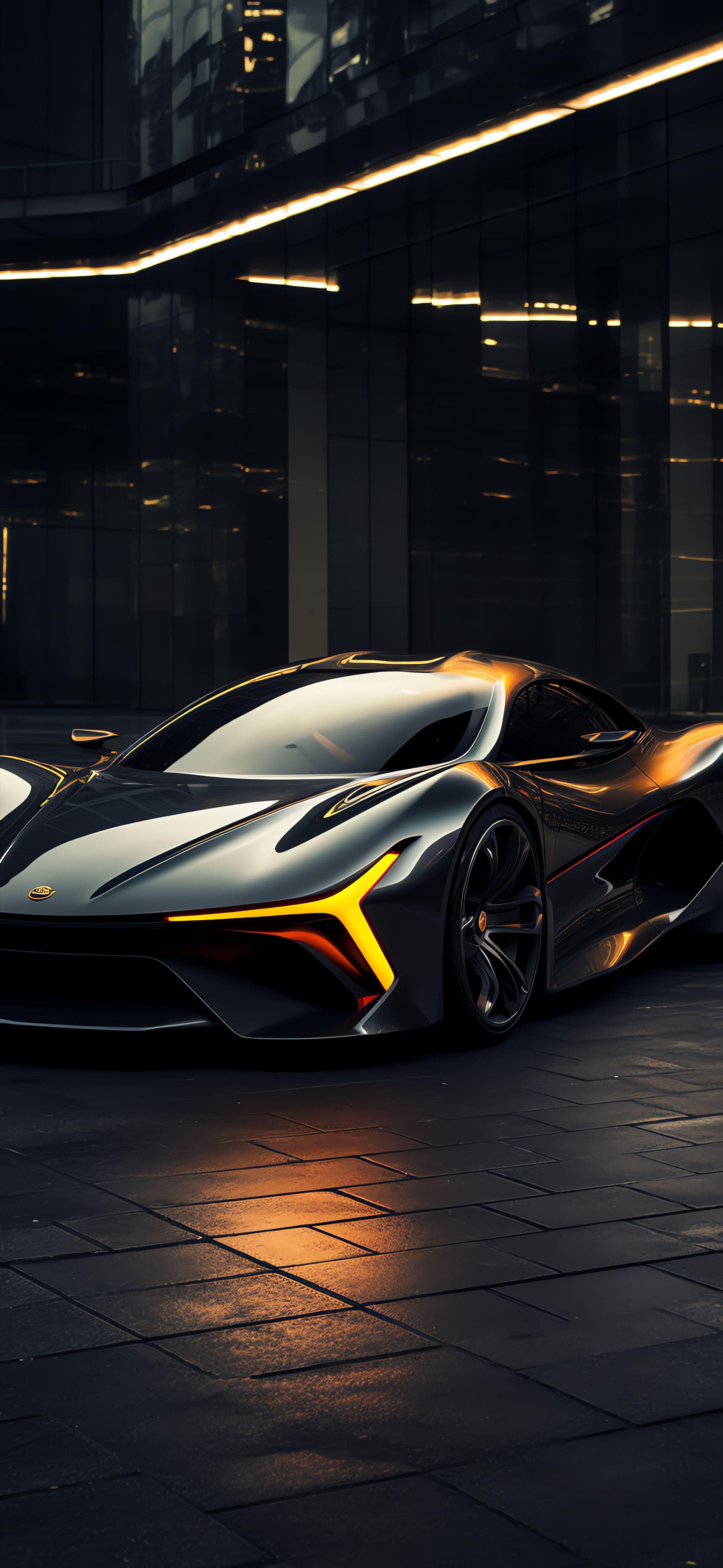 Sleek Supercar - Pro phone wallpaper