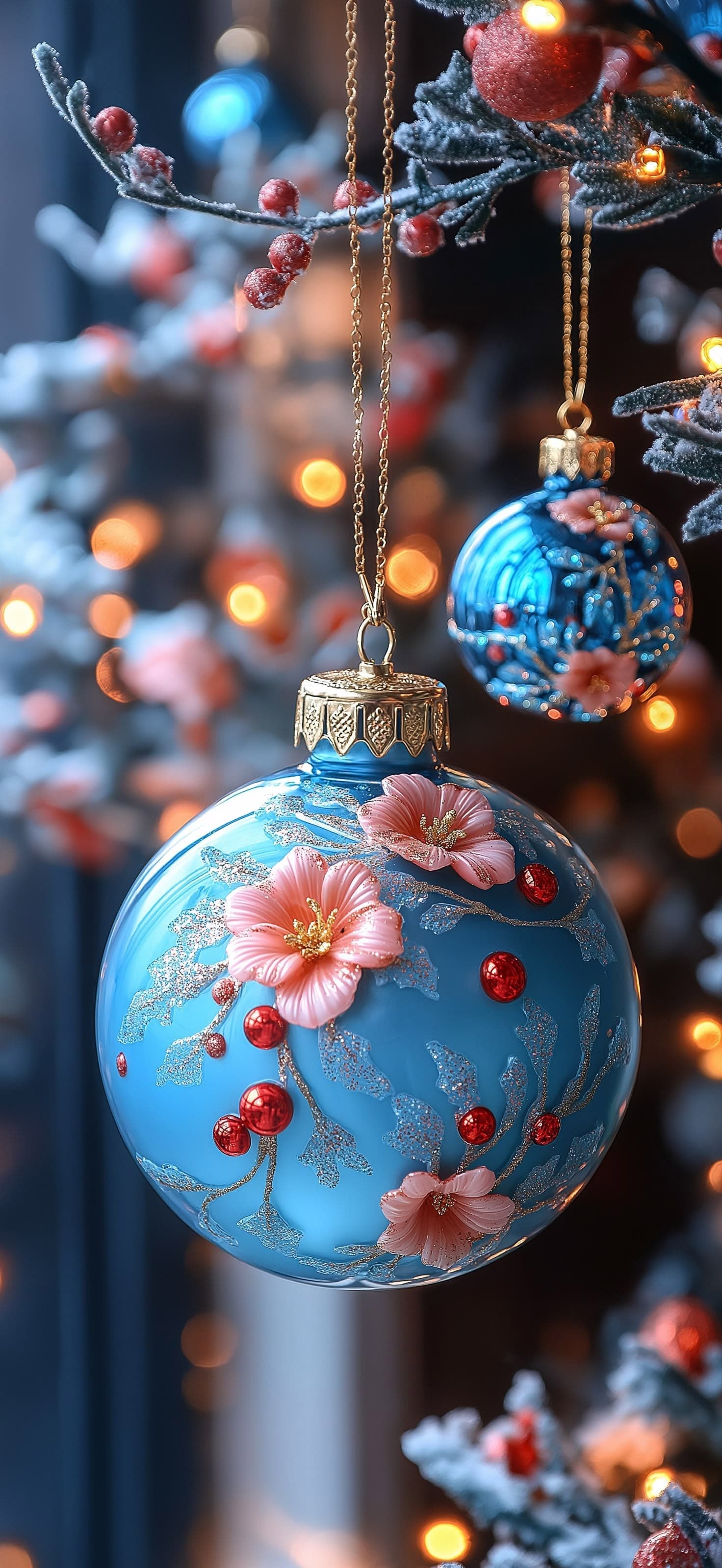 Miniature Santa Figure - Pro phone wallpaper