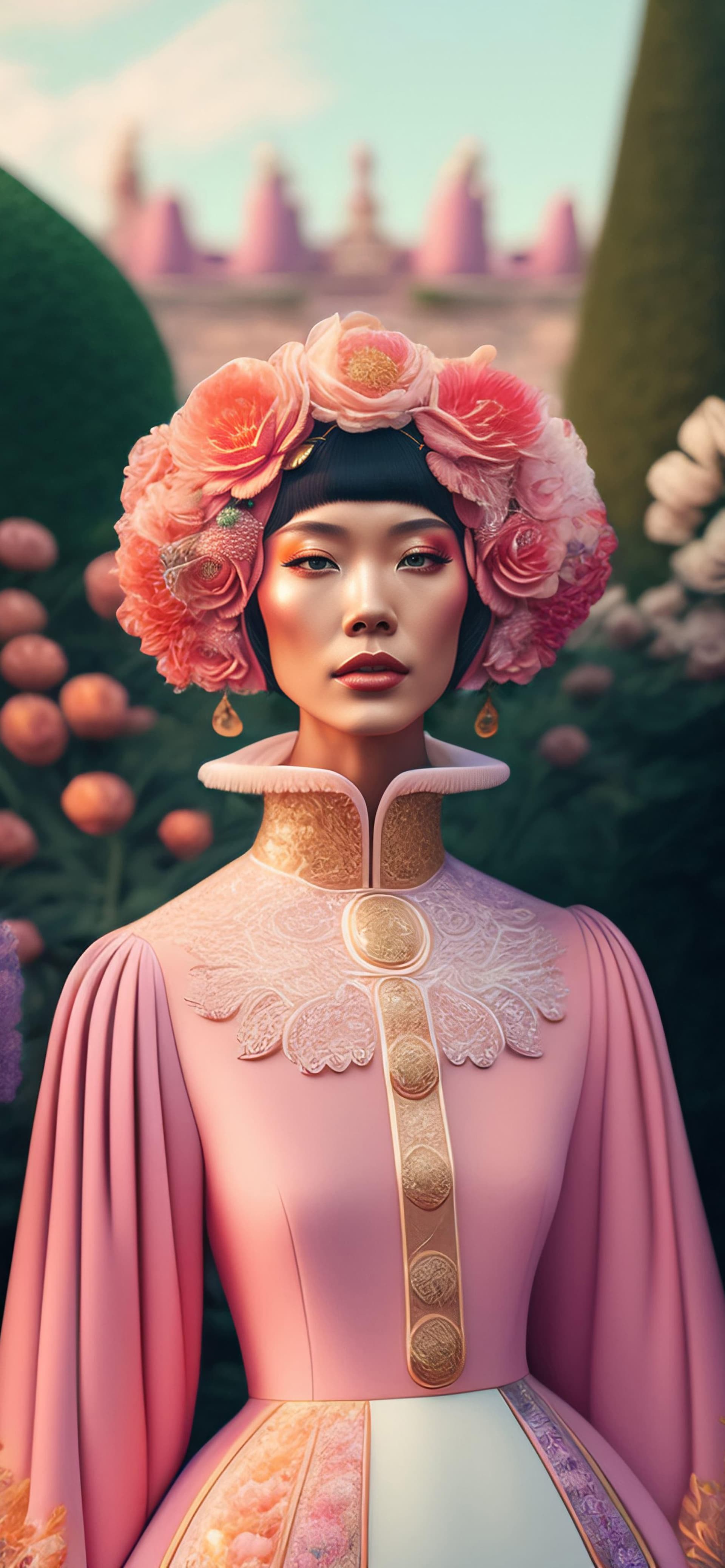 Rose Crown Beauty - Pro phone wallpaper