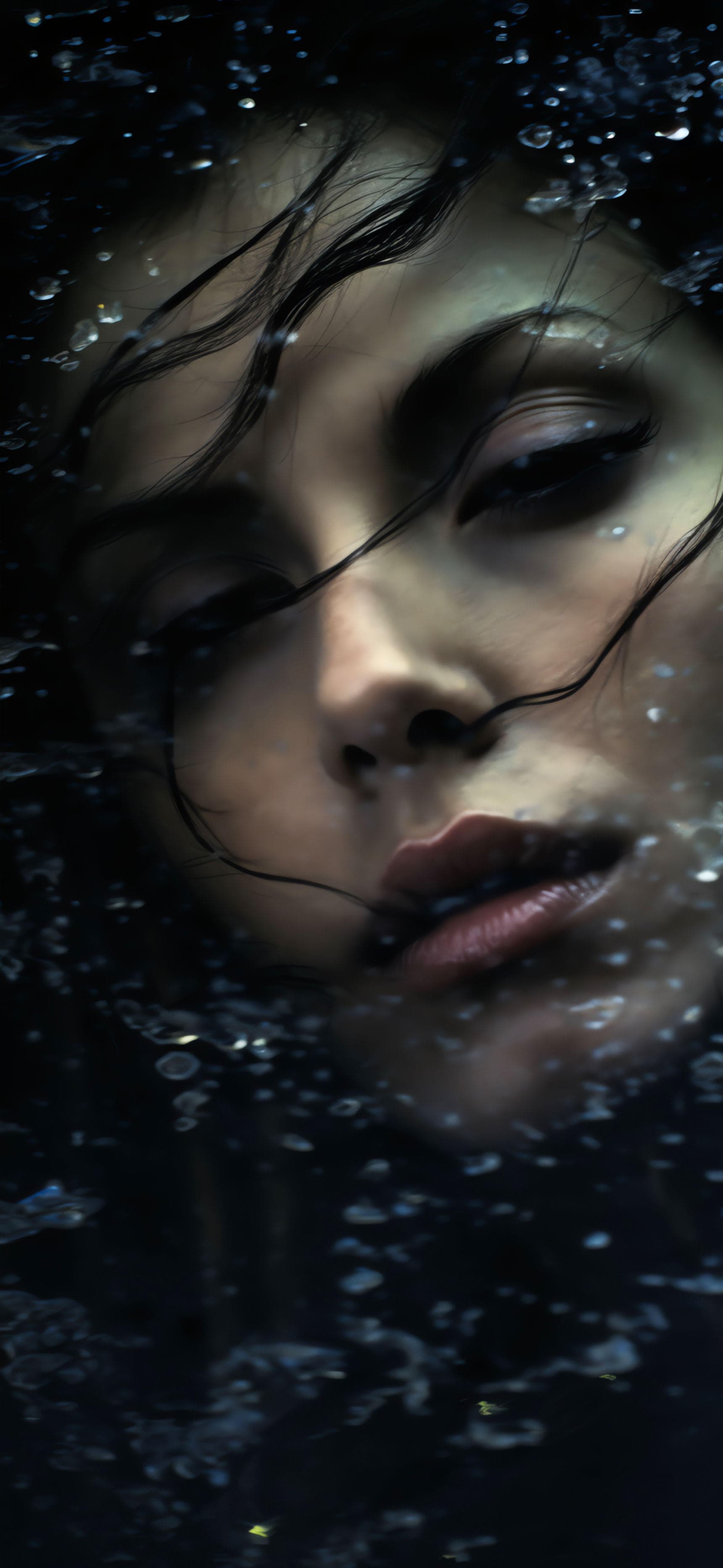 Submerged Dream Portrait - Pro phone wallpaper