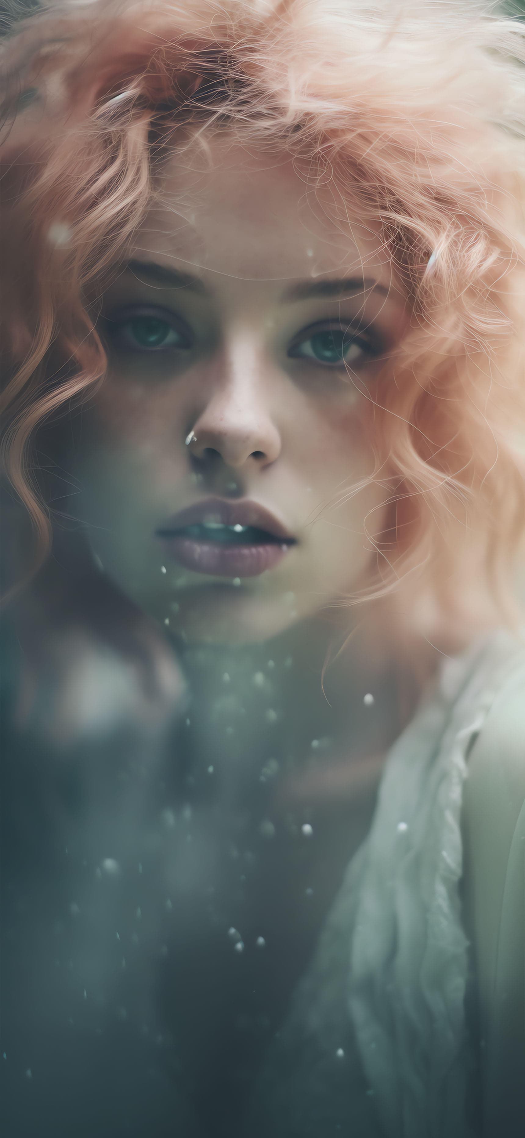 Redhead Flowers - Pro phone wallpaper