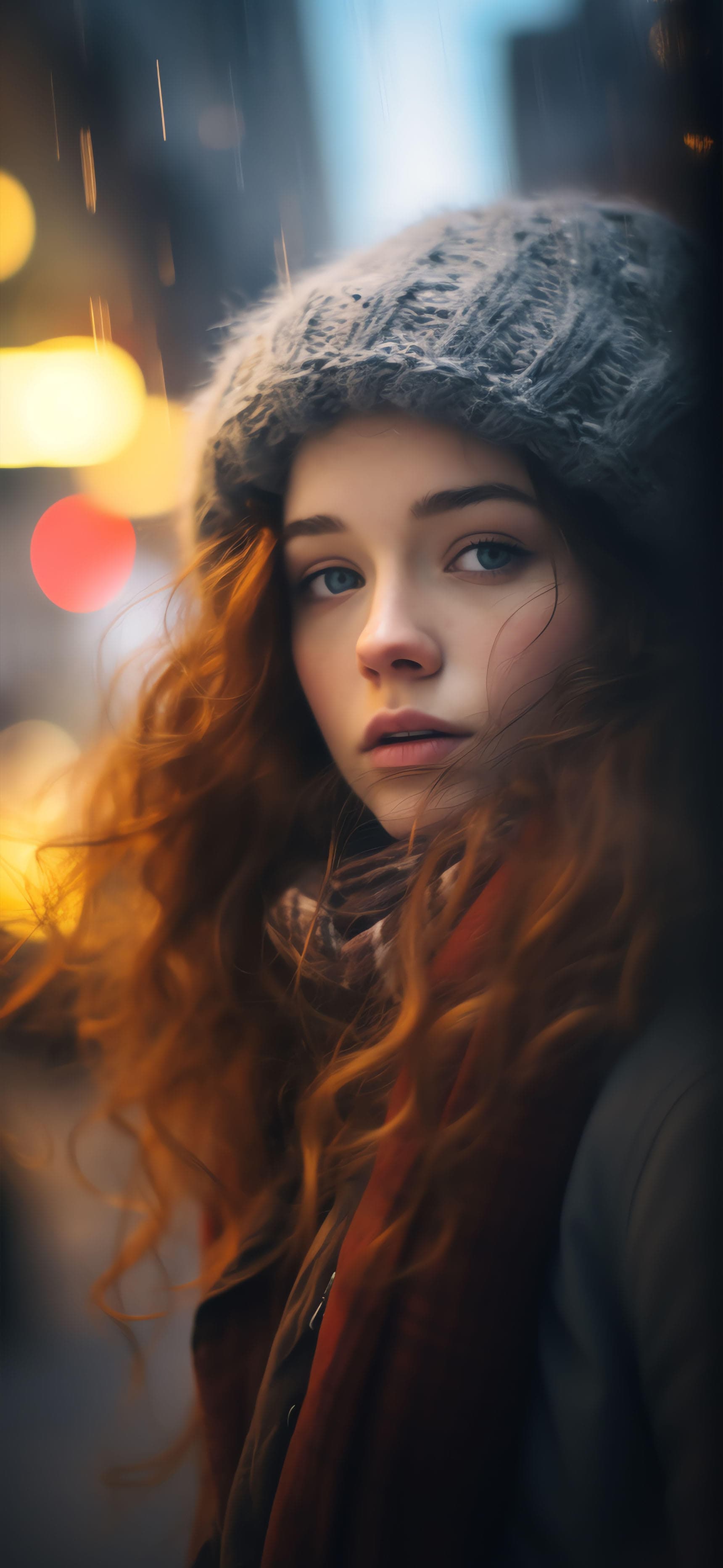 Moody Portrait - Pro phone wallpaper