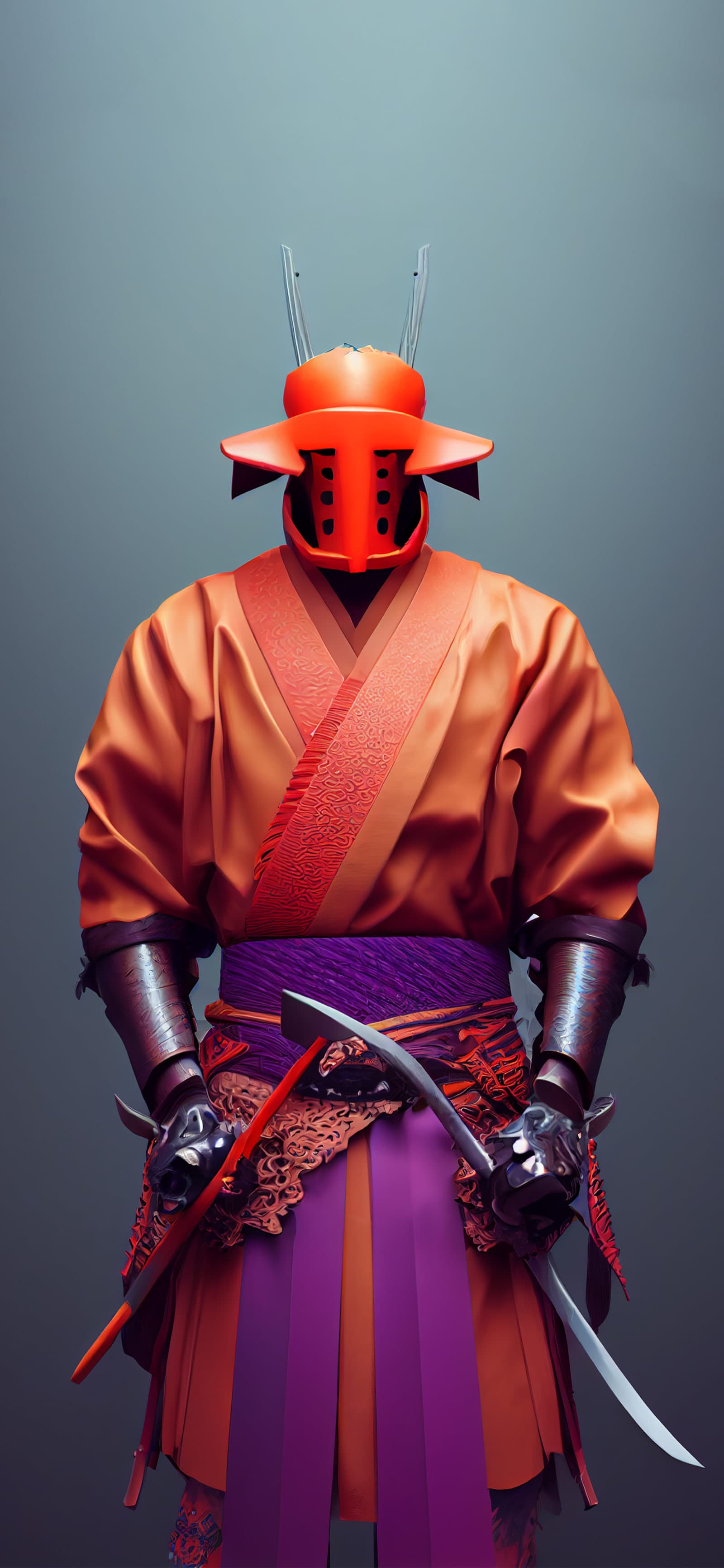 Armored Samurai - Pro phone wallpaper