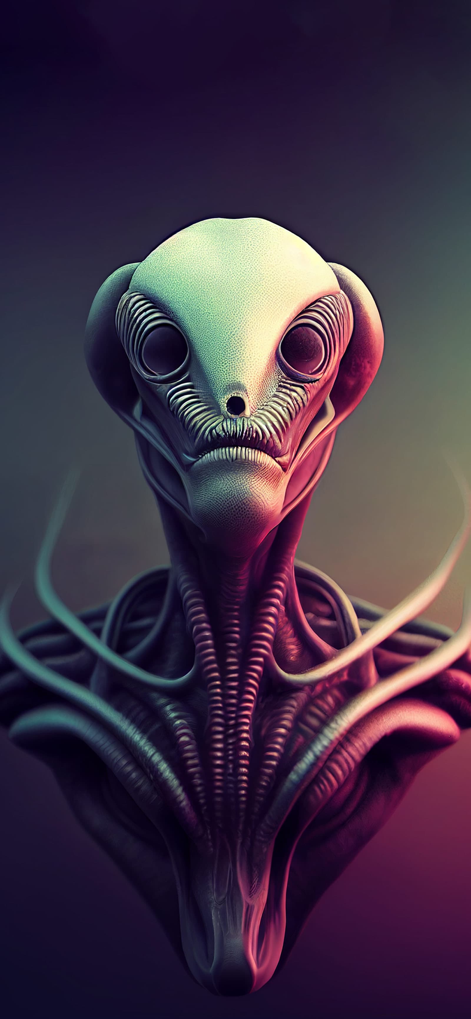 Alien Portrait - Pro phone wallpaper
