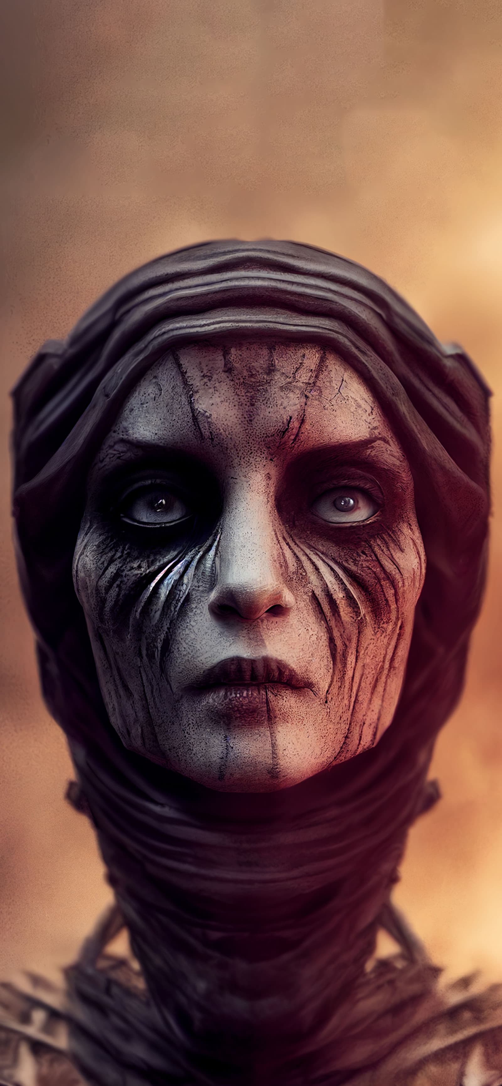 Mummy's Gaze Portrait - Pro phone wallpaper