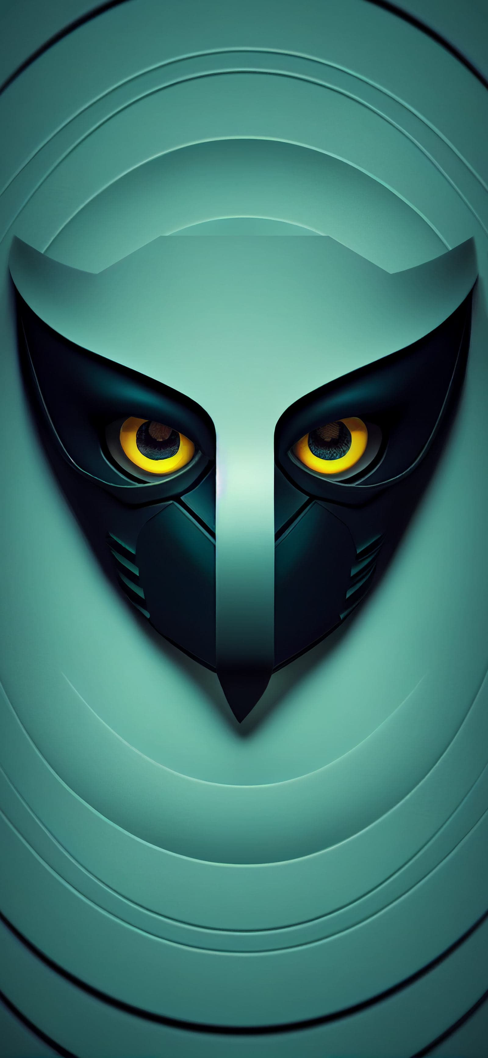Robotic Owl - Pro phone wallpaper