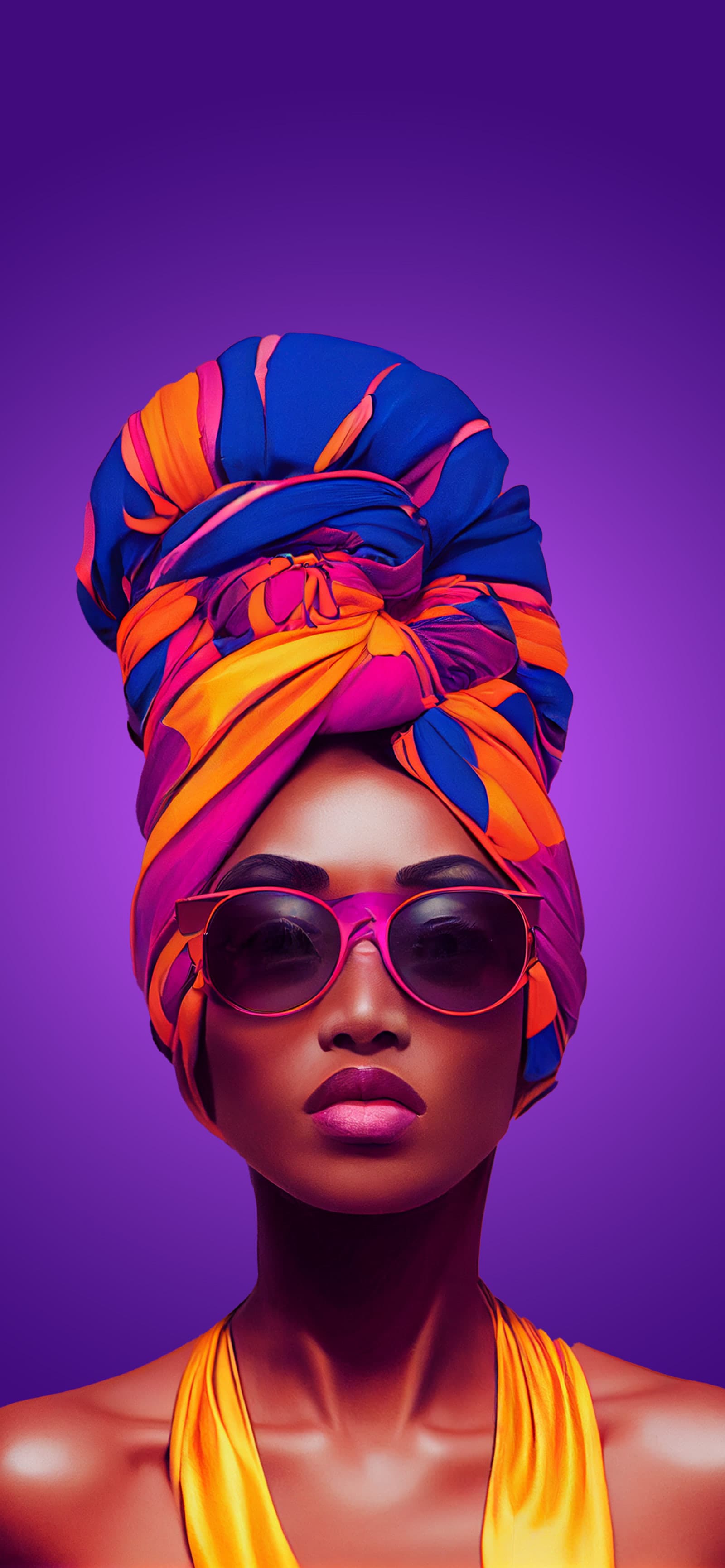 Wrapped in Color - Pro phone wallpaper