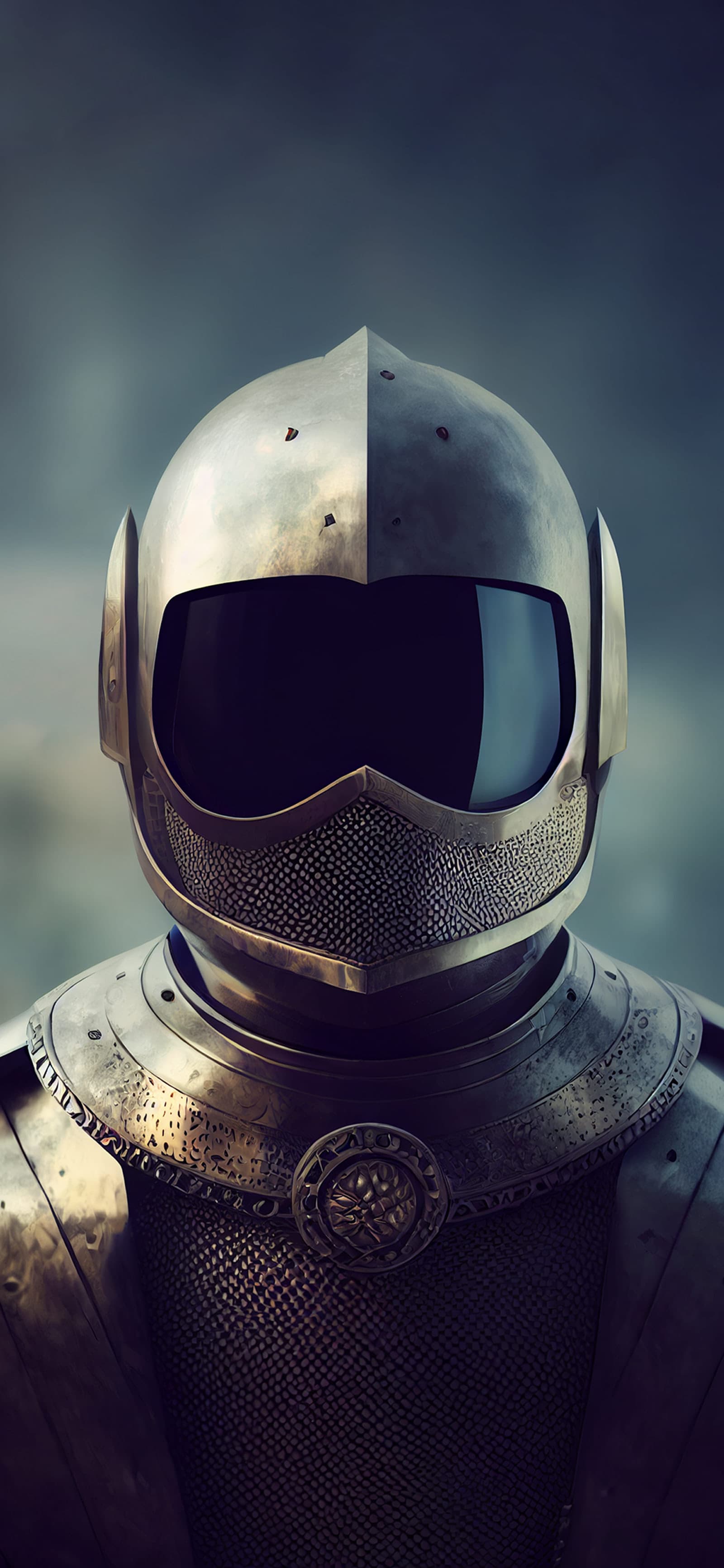 Futuristic Knight Armor - Pro phone wallpaper