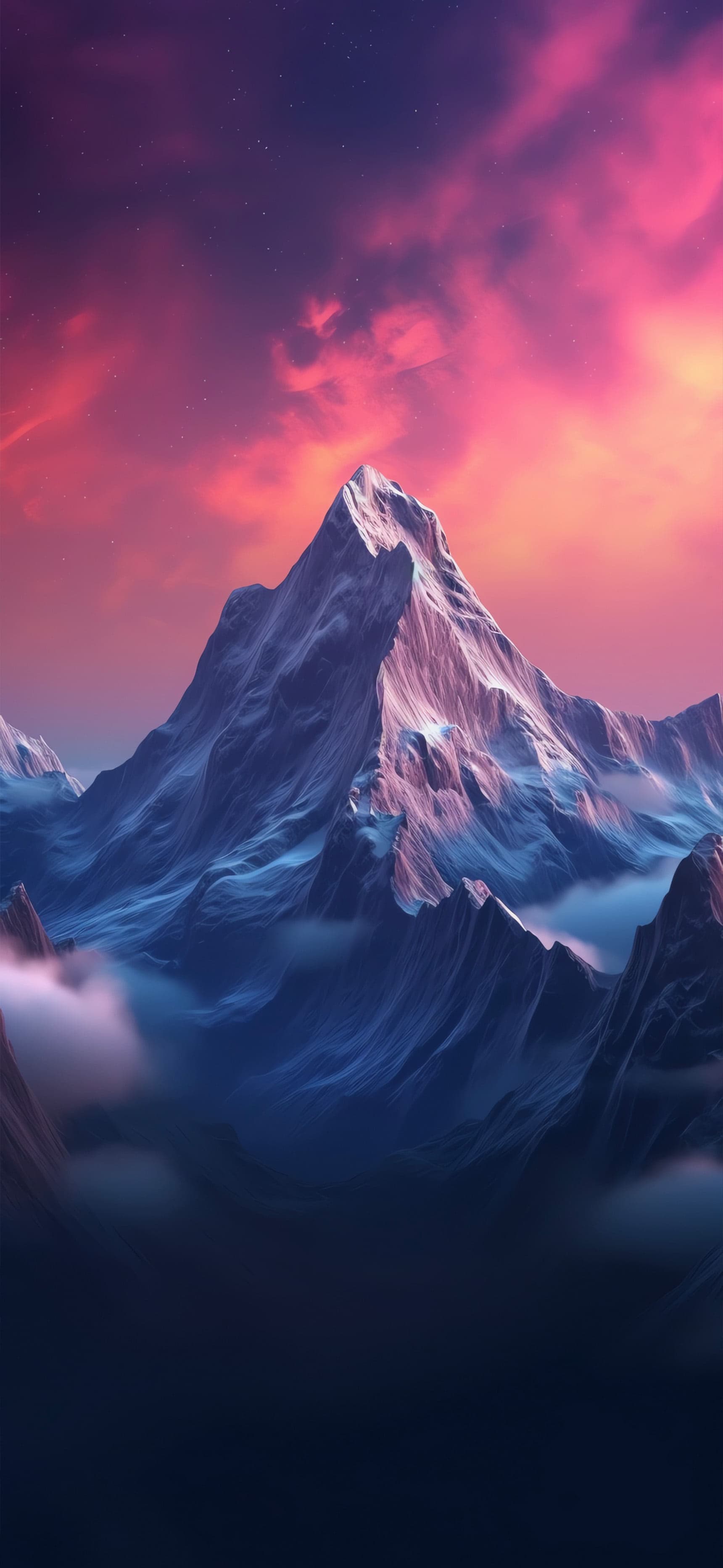 Icy Peak - Pro phone wallpaper