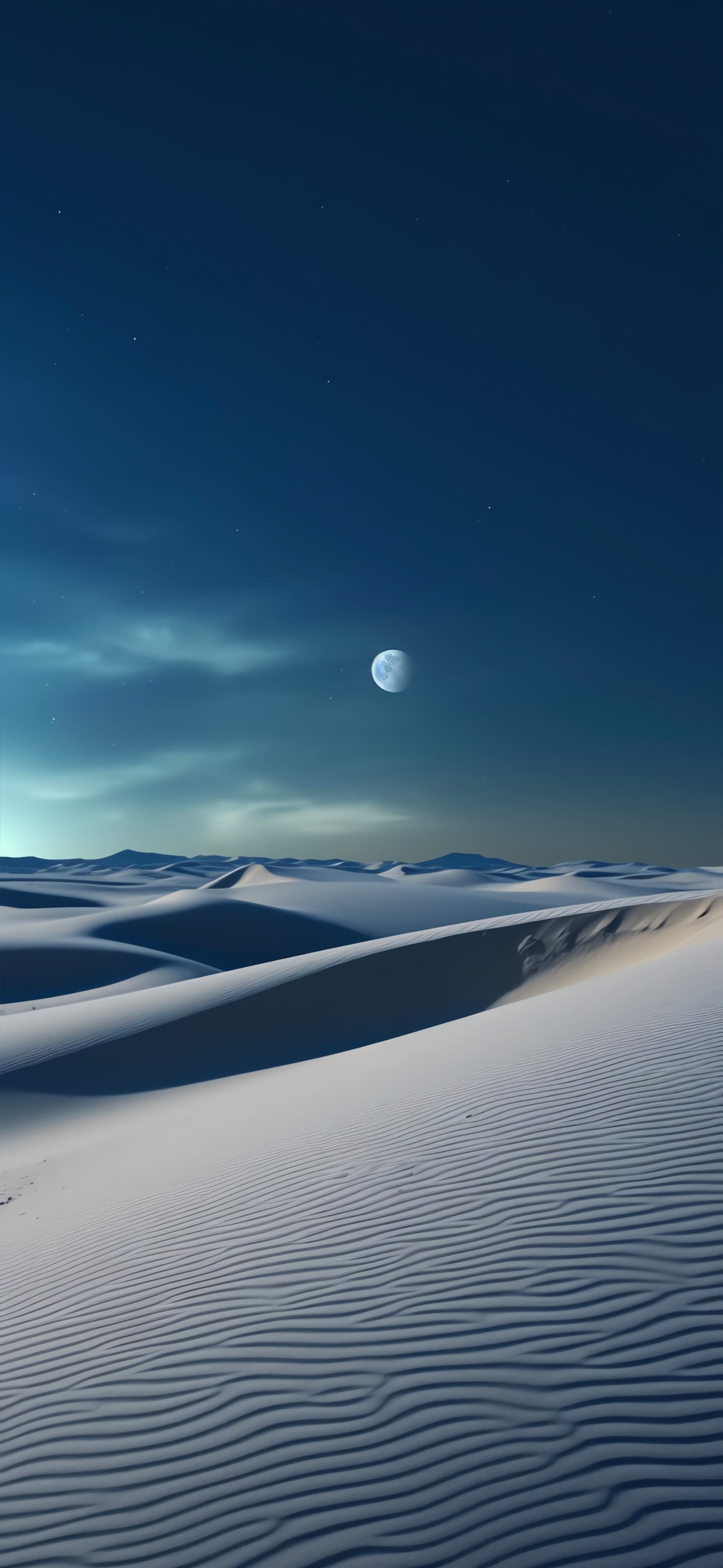 Lunar Desert - Pro phone wallpaper
