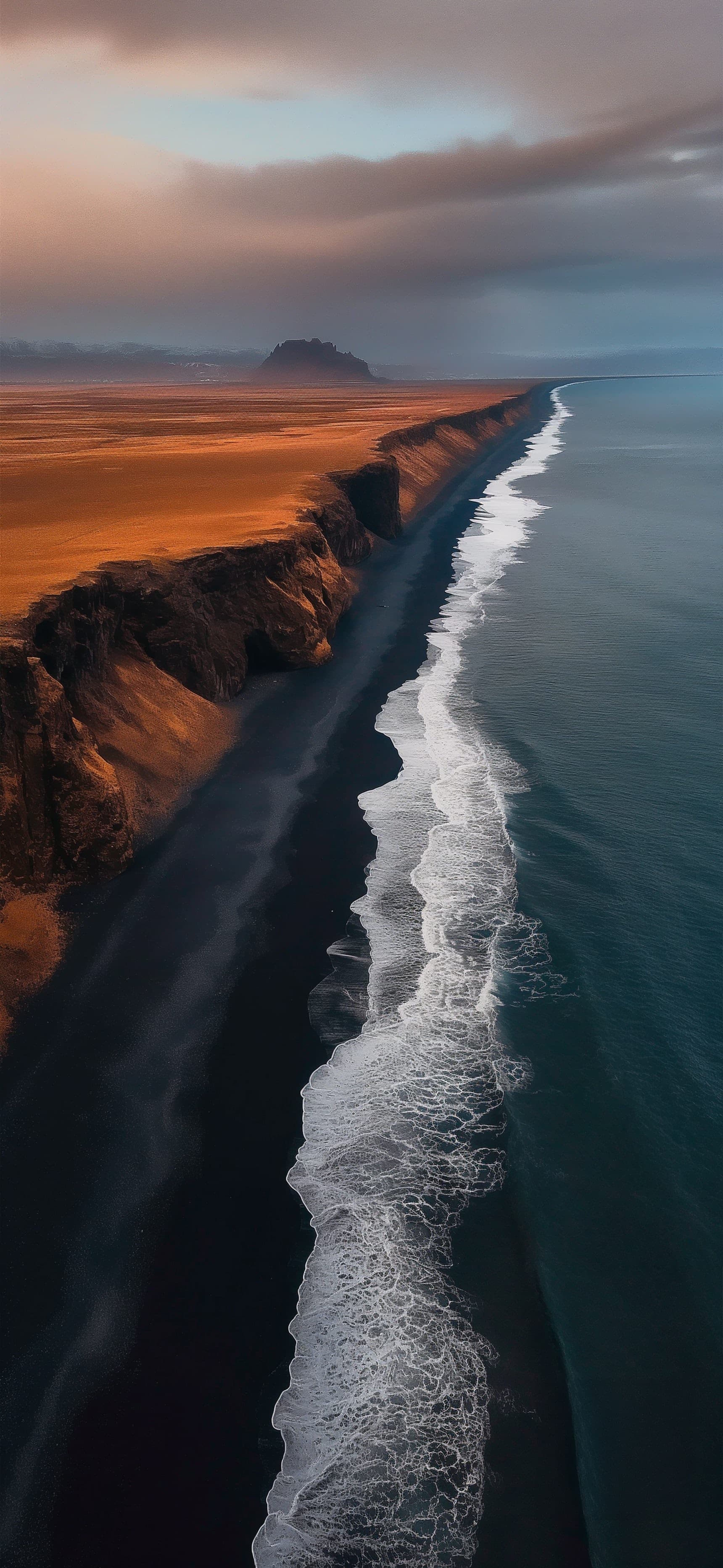 Coastal Horizon View - Pro phone wallpaper