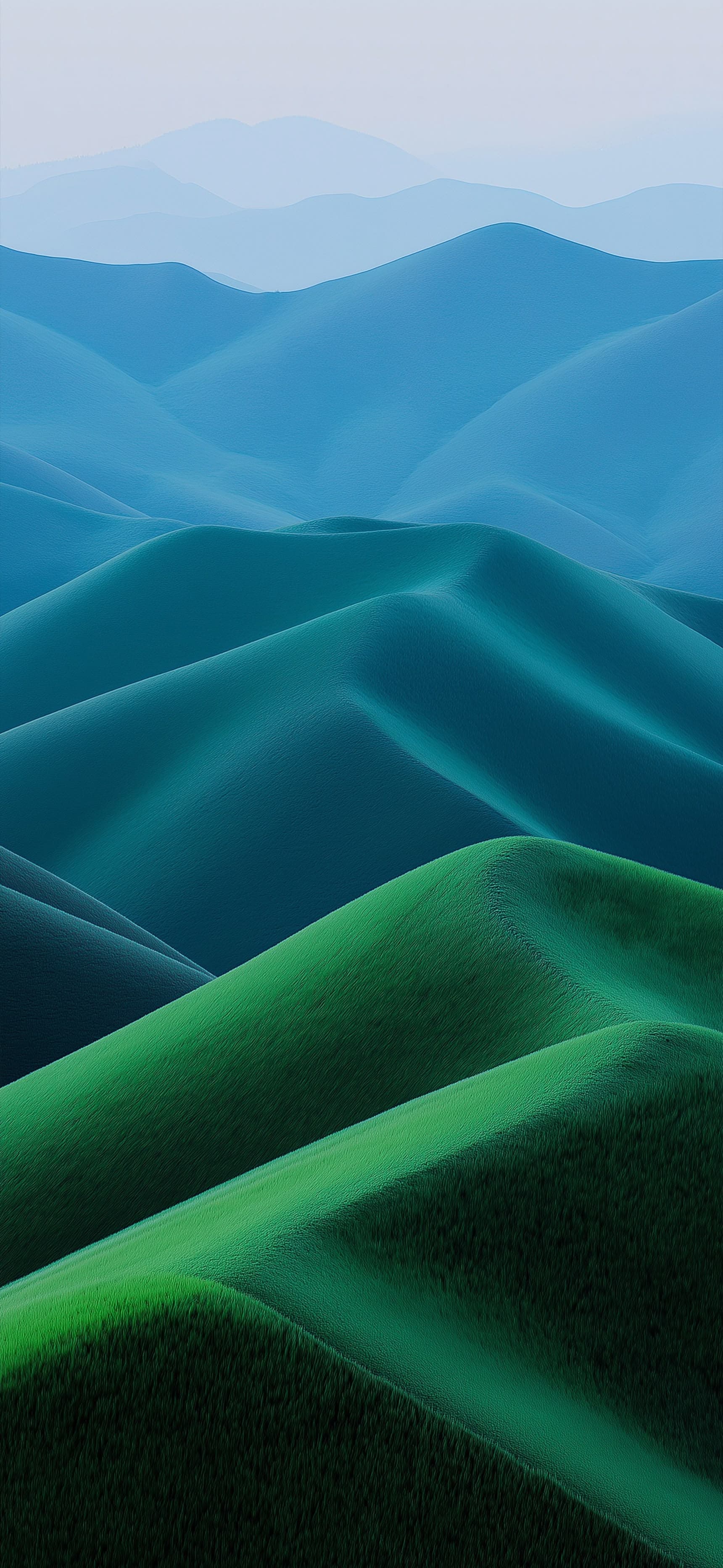 Rolling Green Hills - Pro phone wallpaper