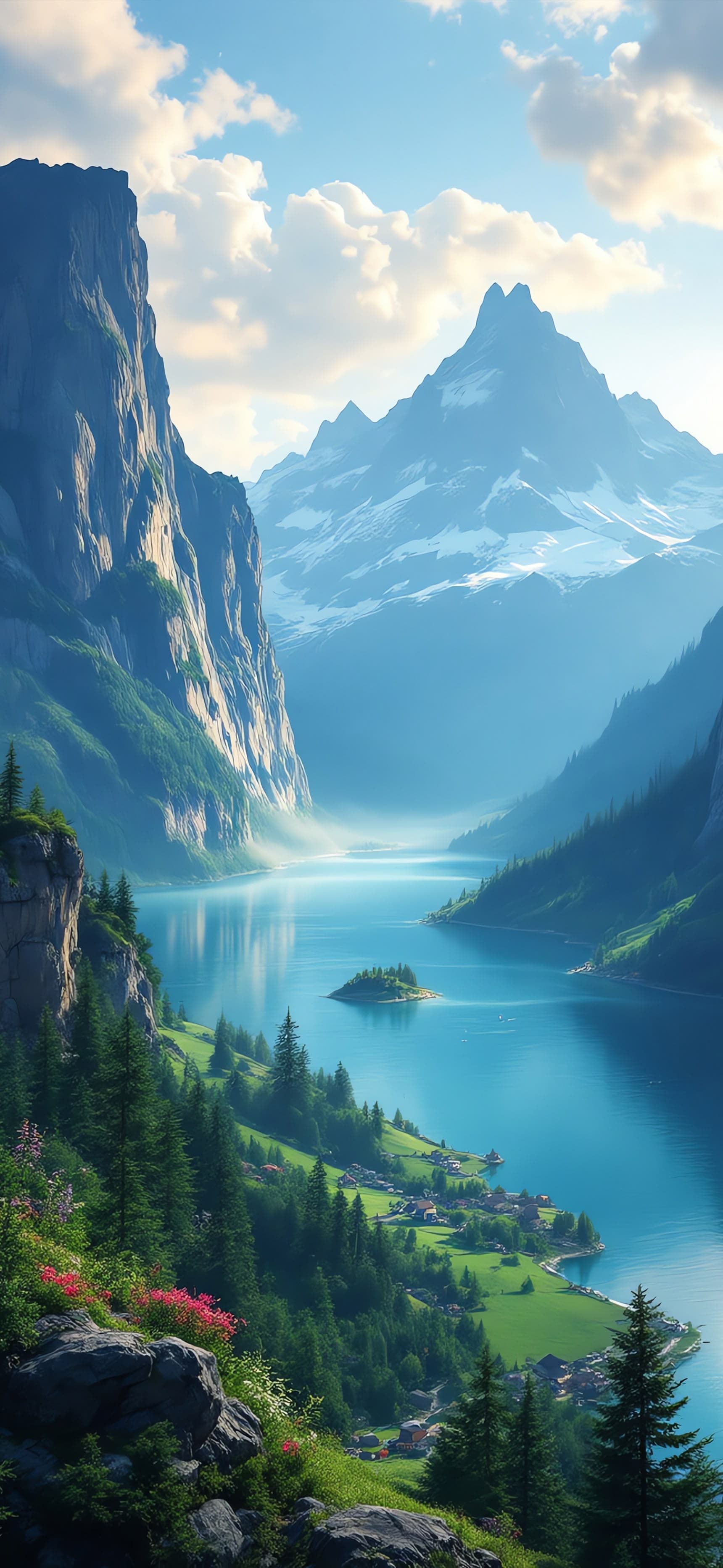 Tranquil Waters - Pro phone wallpaper
