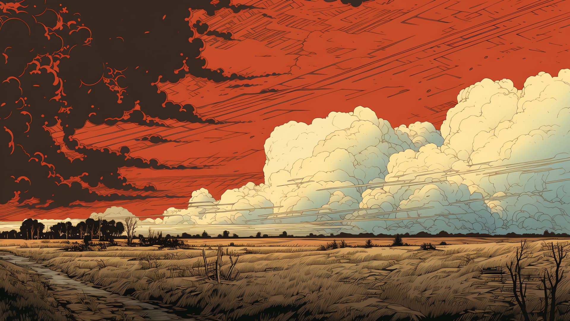 Golden Fields - Pro desktop wallpaper