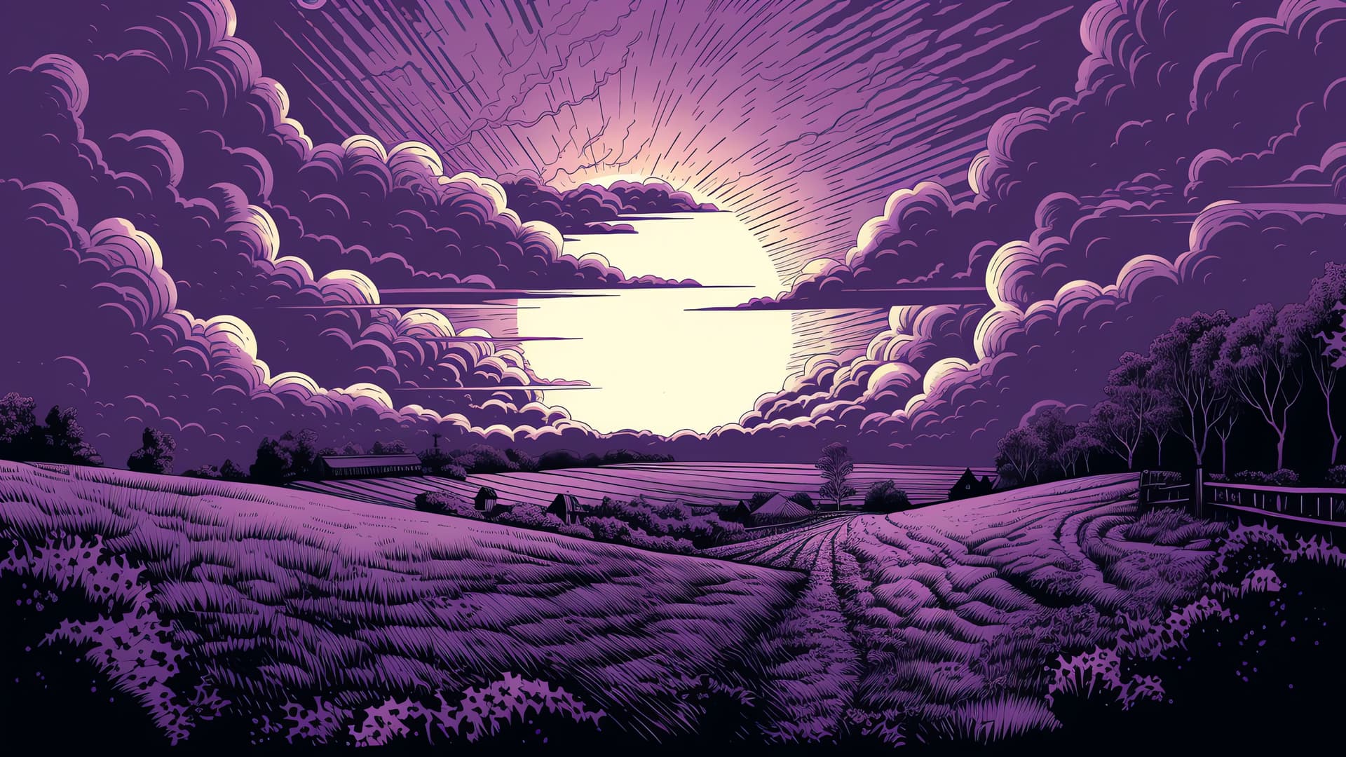 Sunrise Glow - Pro desktop wallpaper