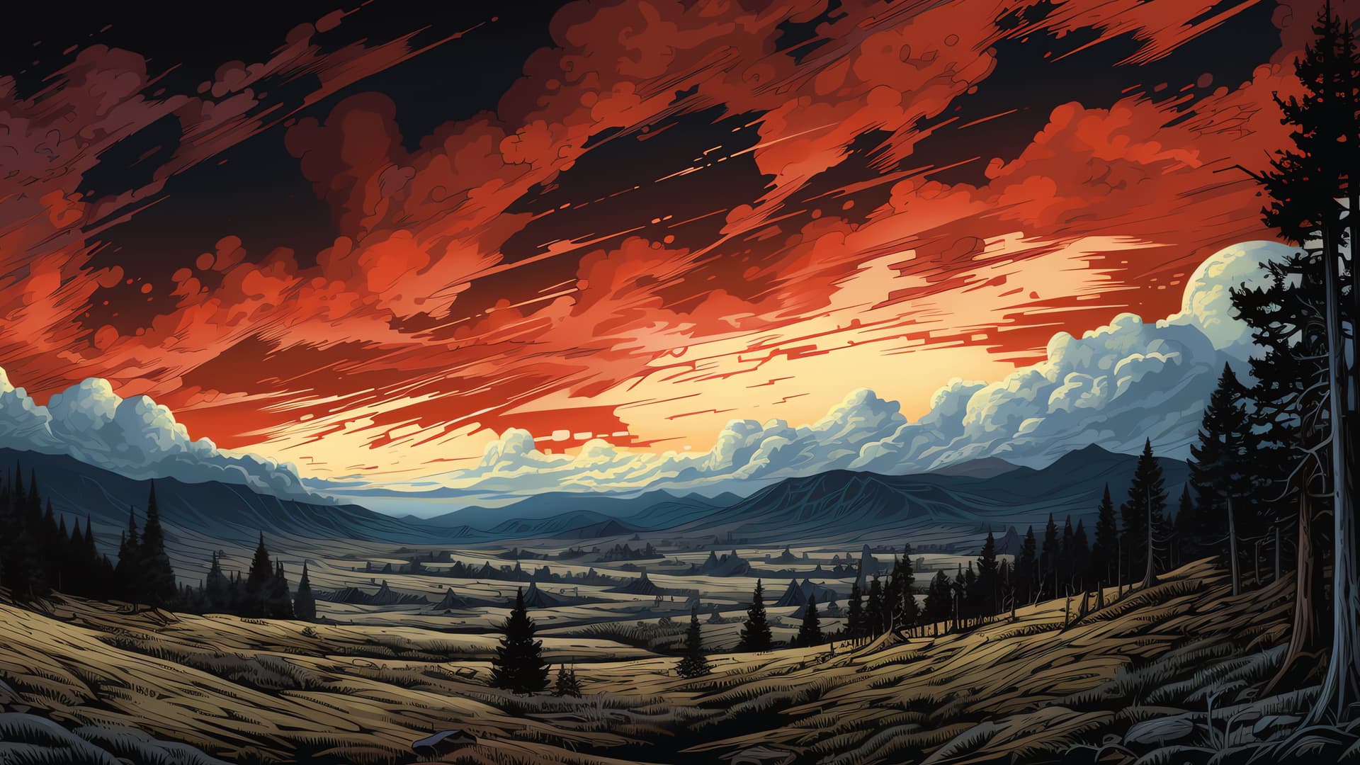 Vast Landscape - Pro desktop wallpaper