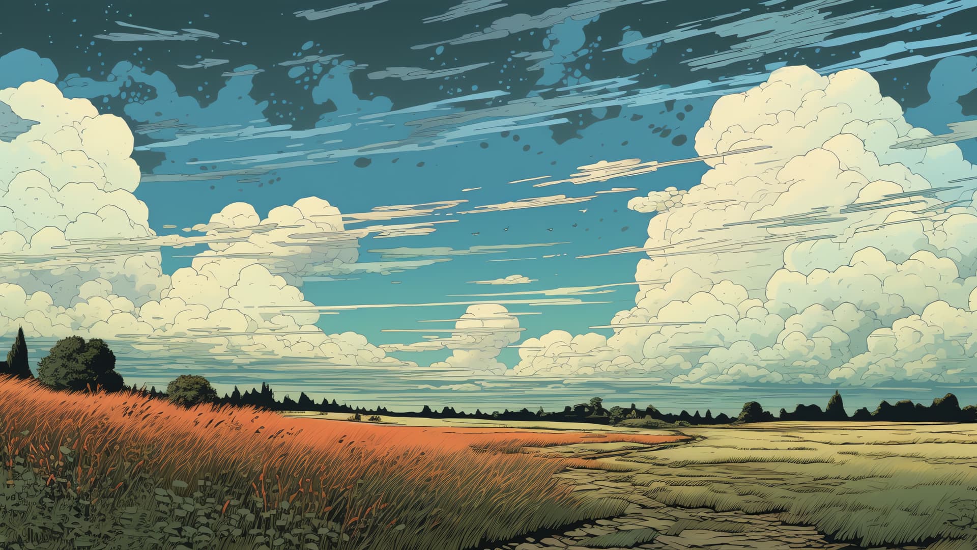 Sunny Meadow - Pro desktop wallpaper
