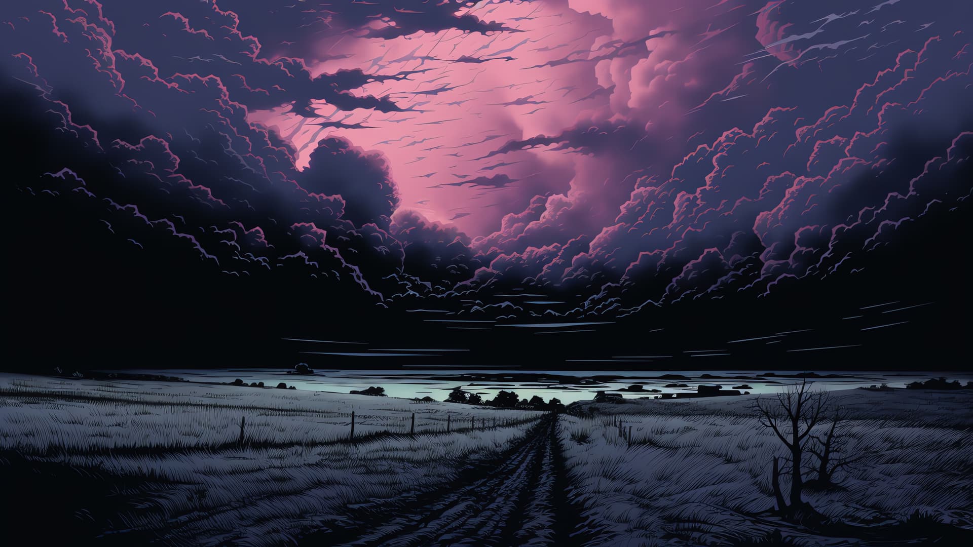 Eerie Twilight - free desktop wallpaper