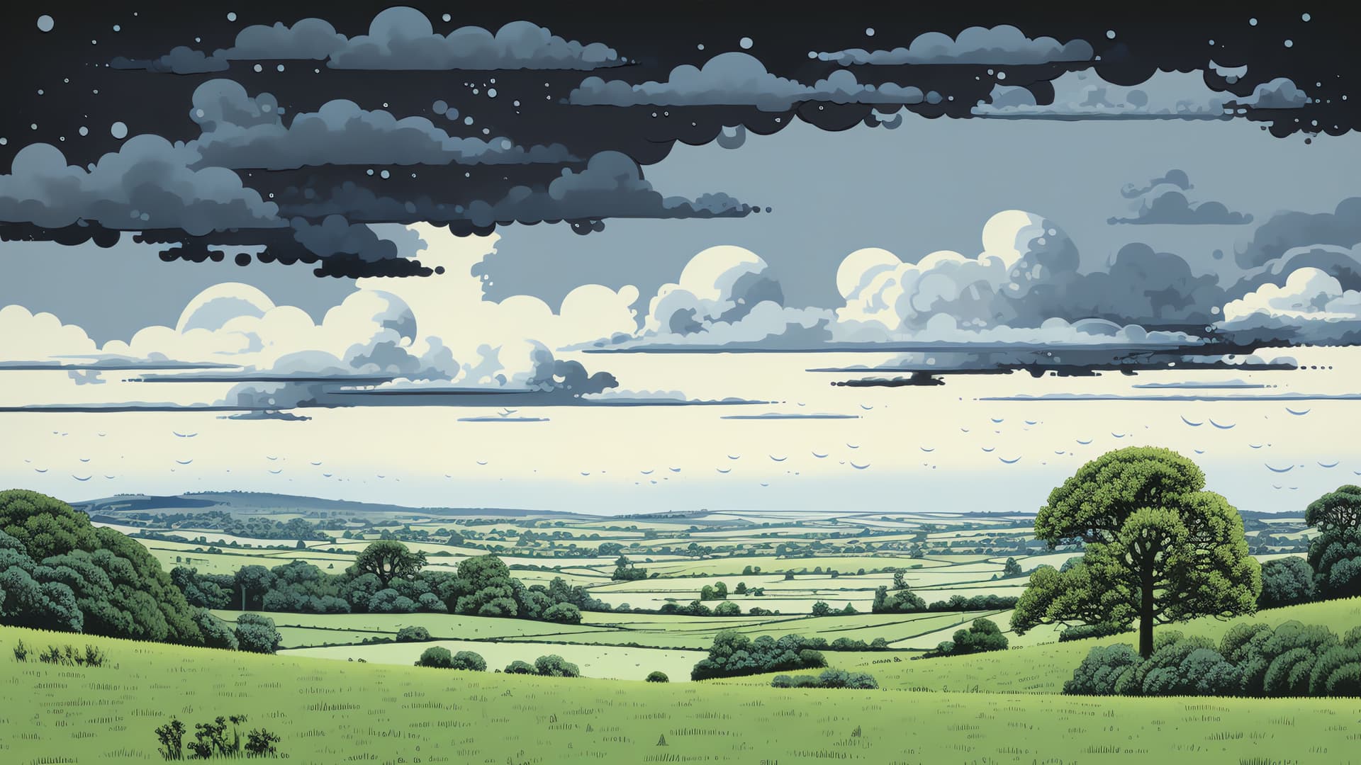 Mountainous Clouds 2 - Pro desktop wallpaper