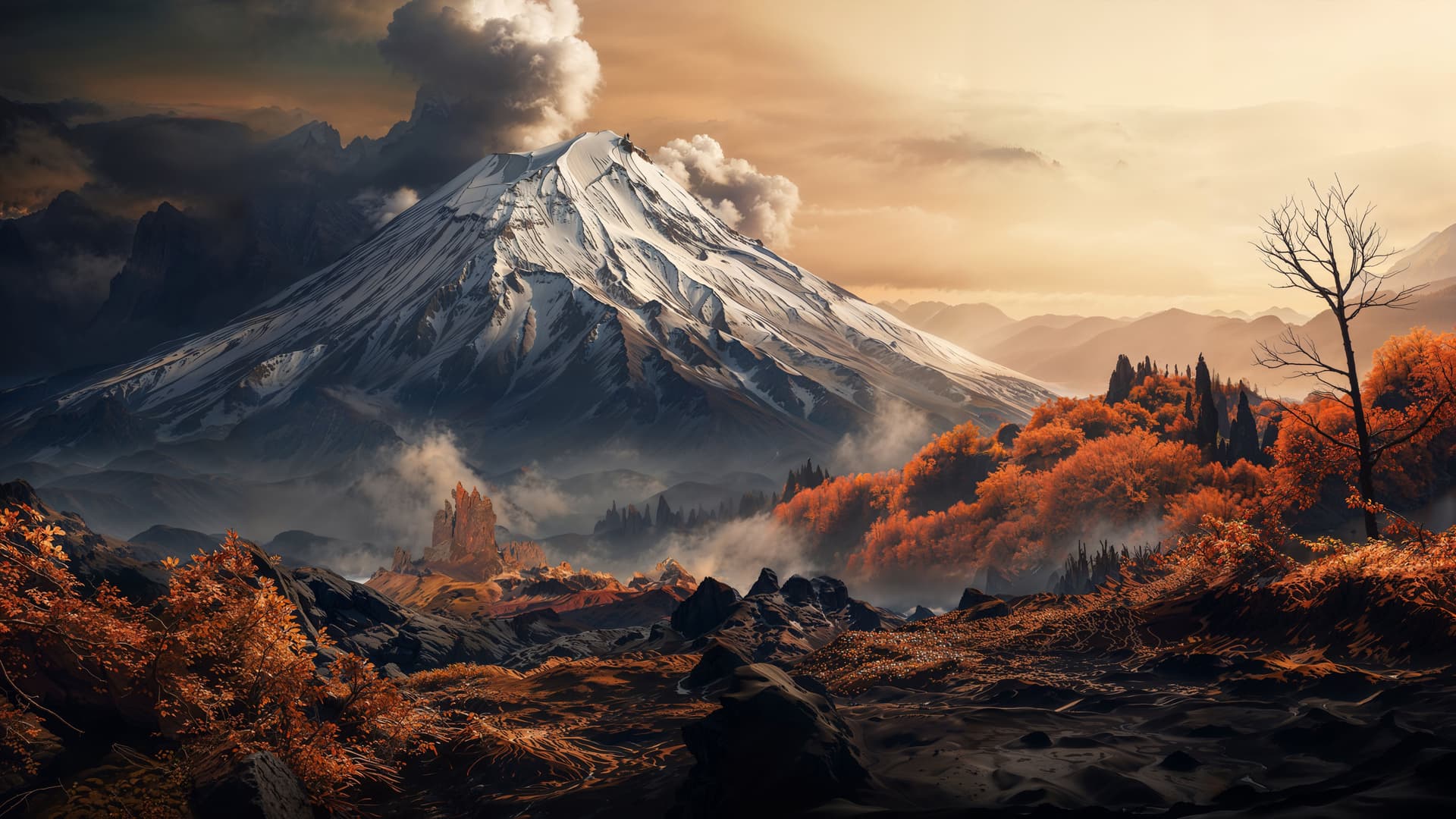Volcanic Eruption 2 - Pro desktop wallpaper