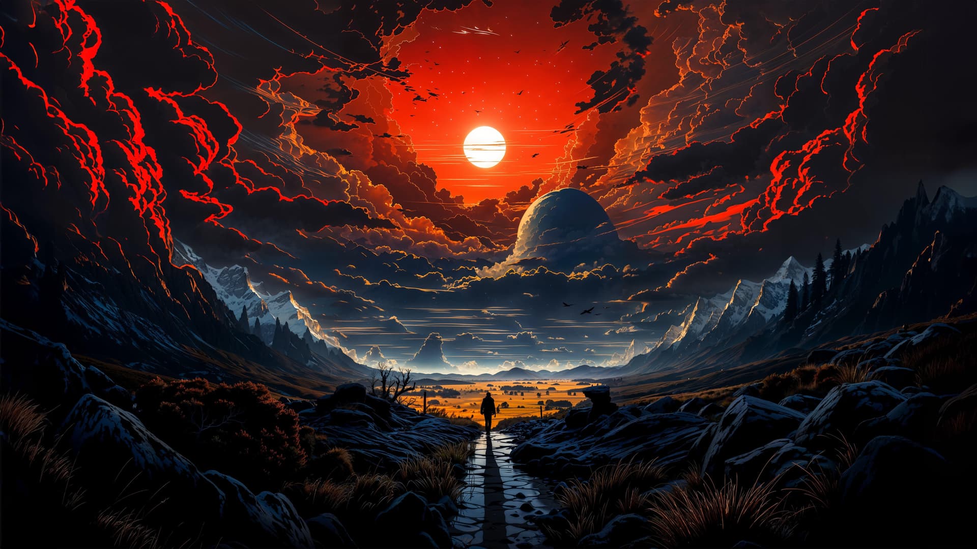 Path to the Sun - Pro desktop wallpaper