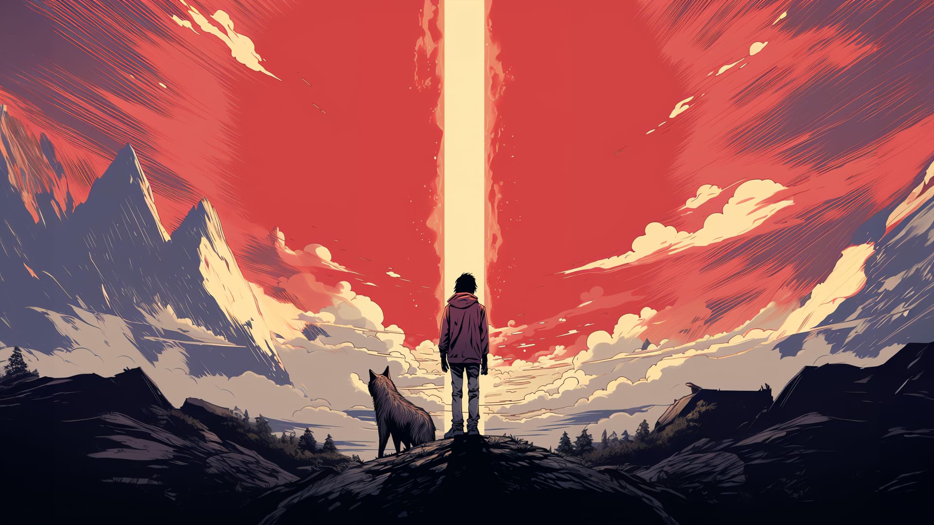 Epic Sunset - free desktop wallpaper