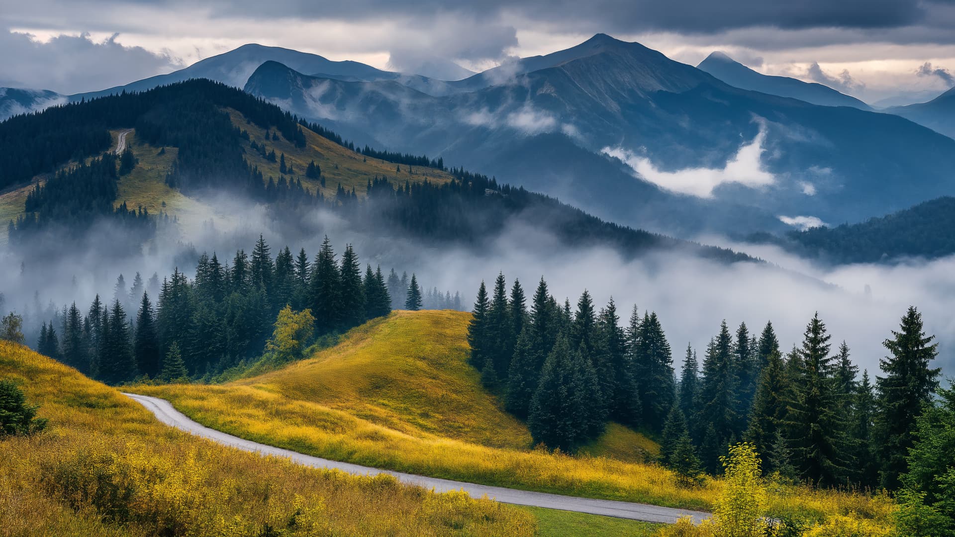 Mountain Landscape - free desktop wallpaper