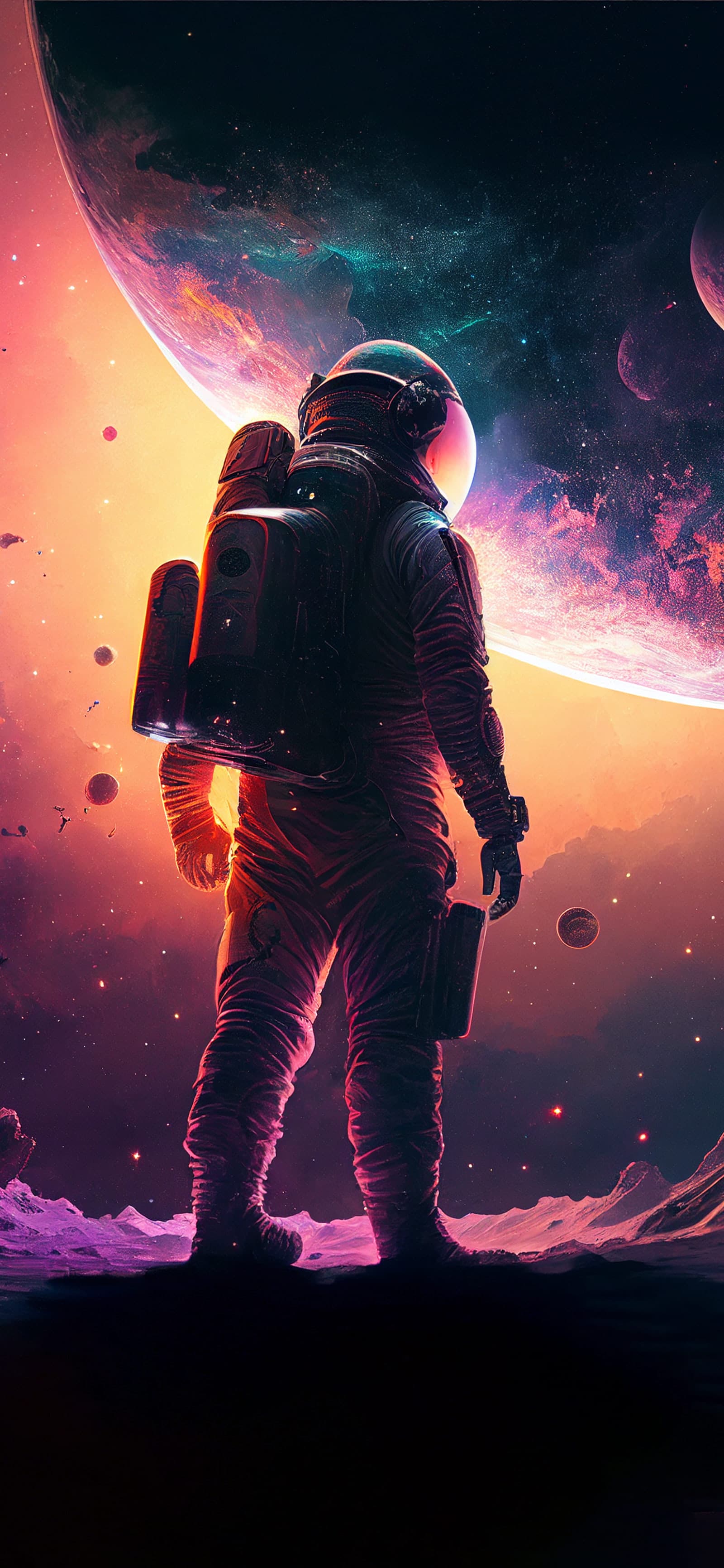 Astronaut Outer Vista - Pro phone wallpaper