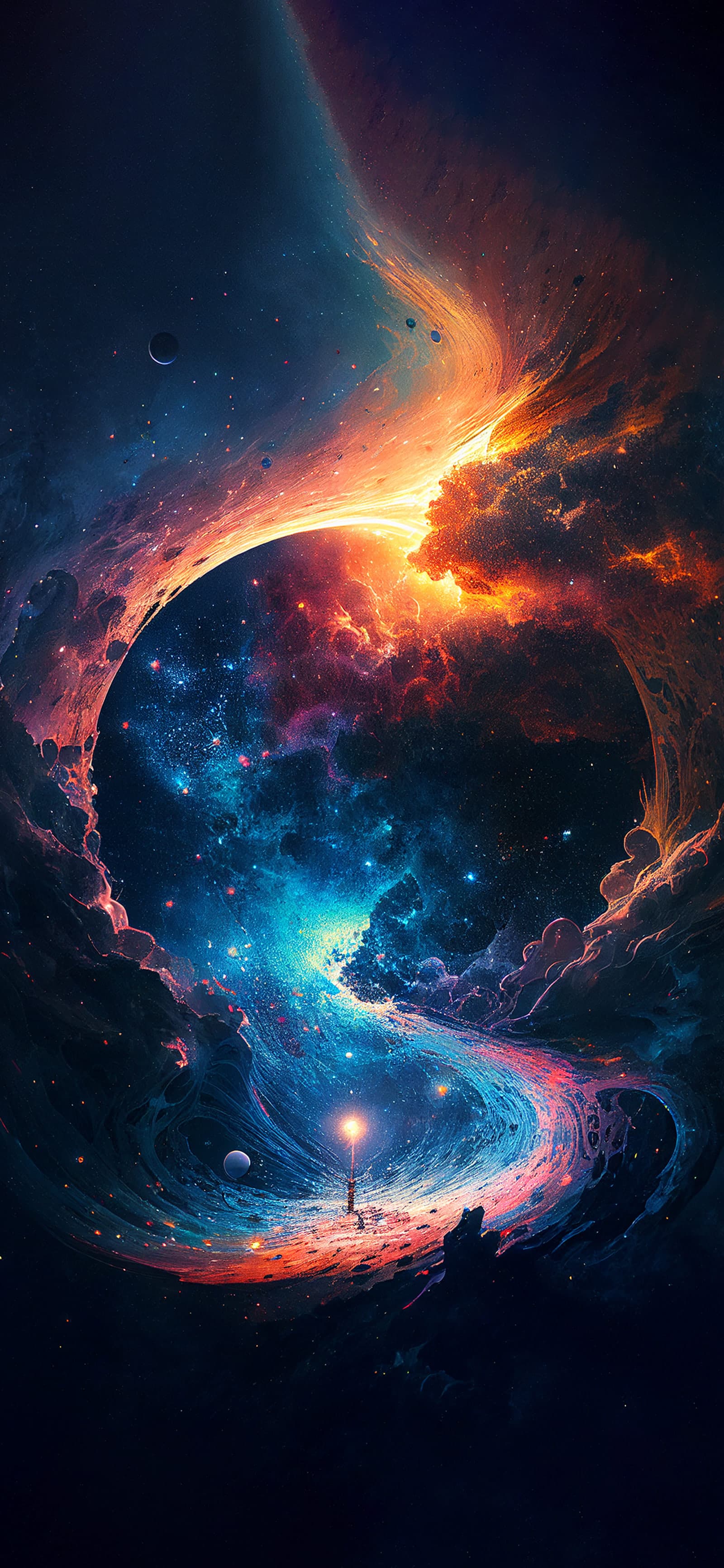 Cosmic Portal - Pro phone wallpaper