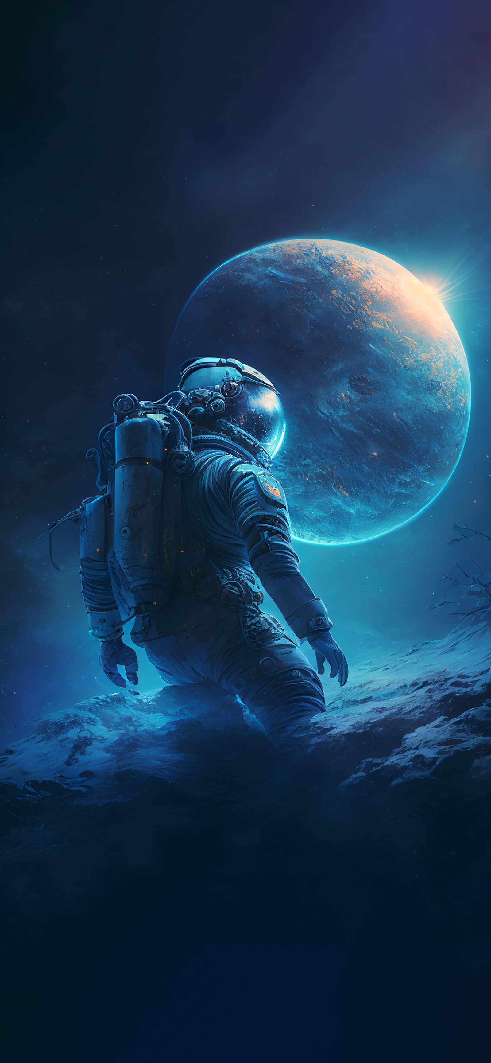 Lunar Observer - Pro phone wallpaper