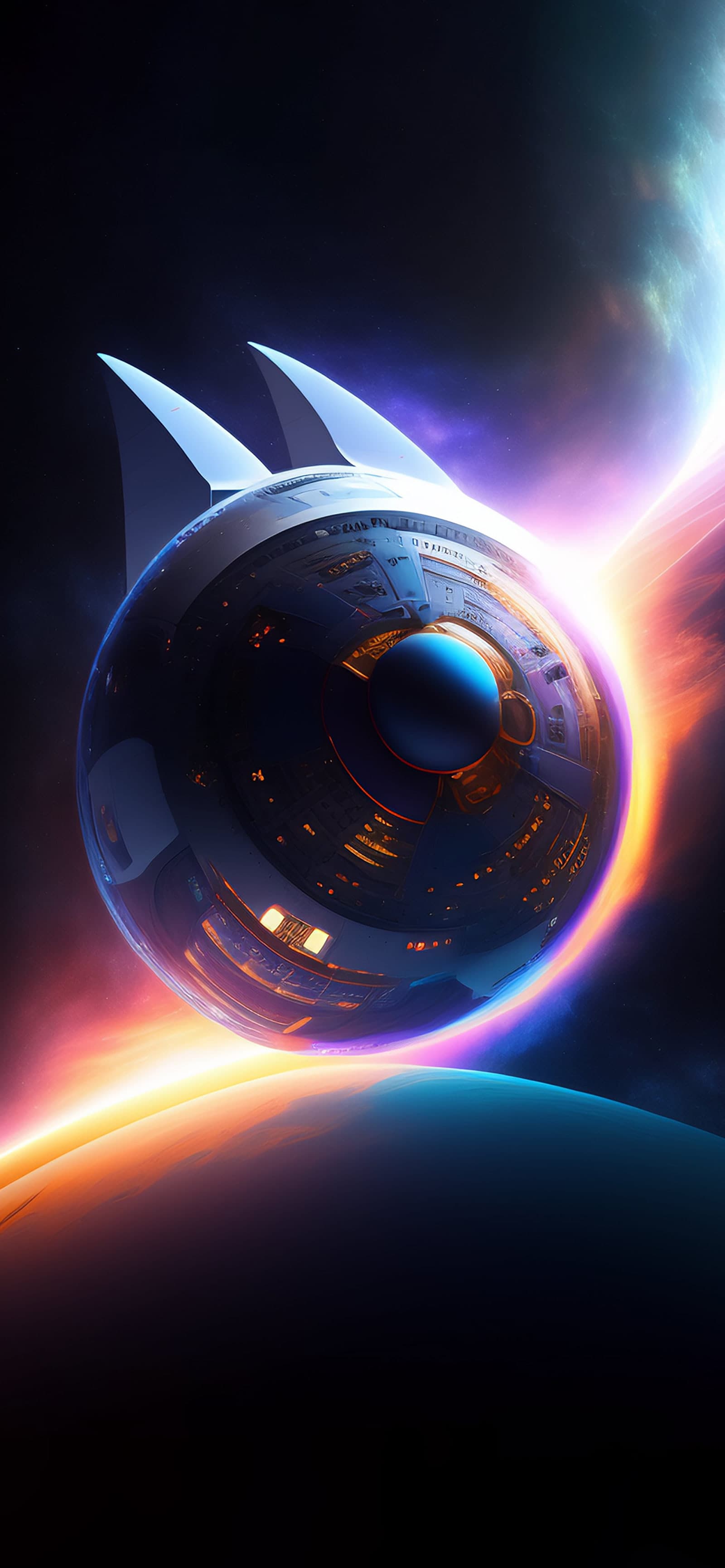 Orbital Station - Pro phone wallpaper