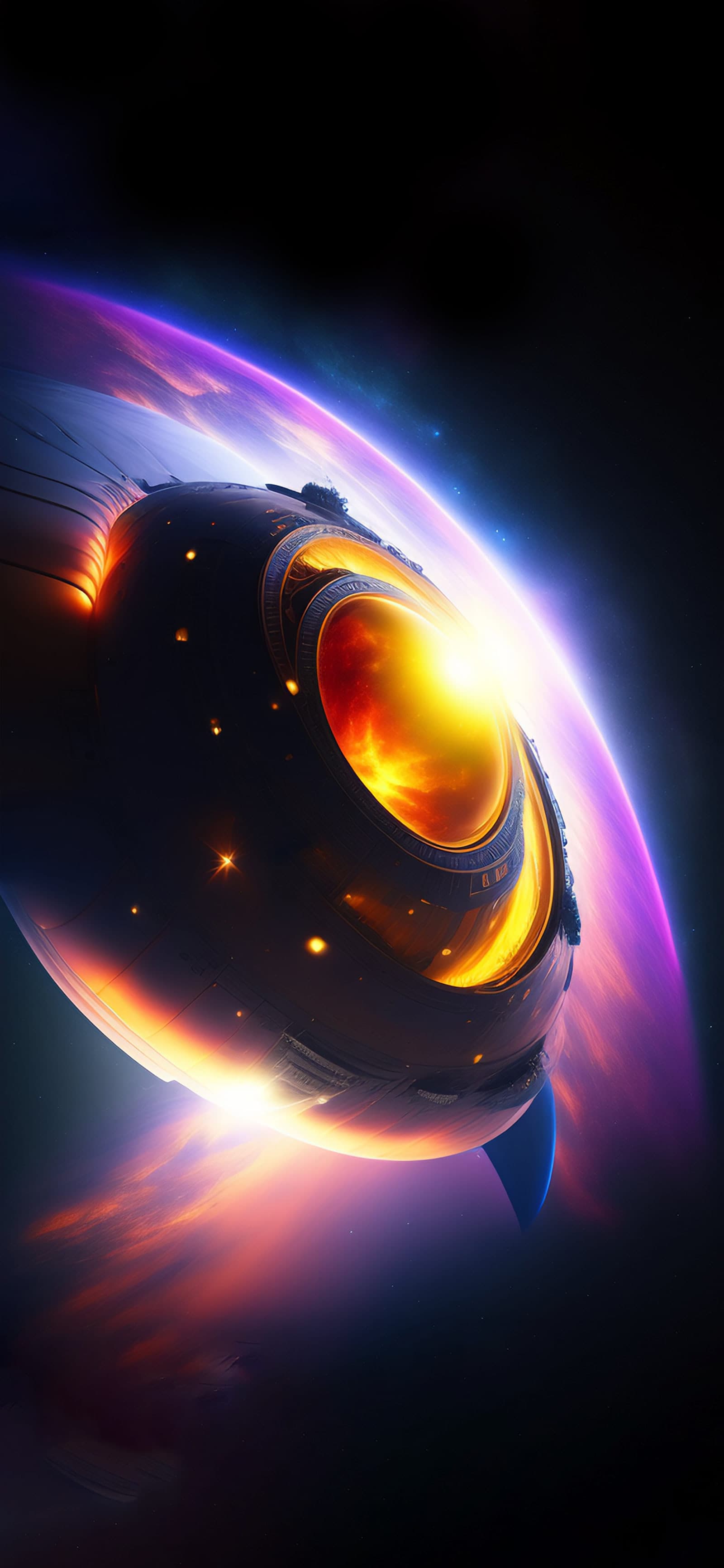 Orbital Station - Pro phone wallpaper
