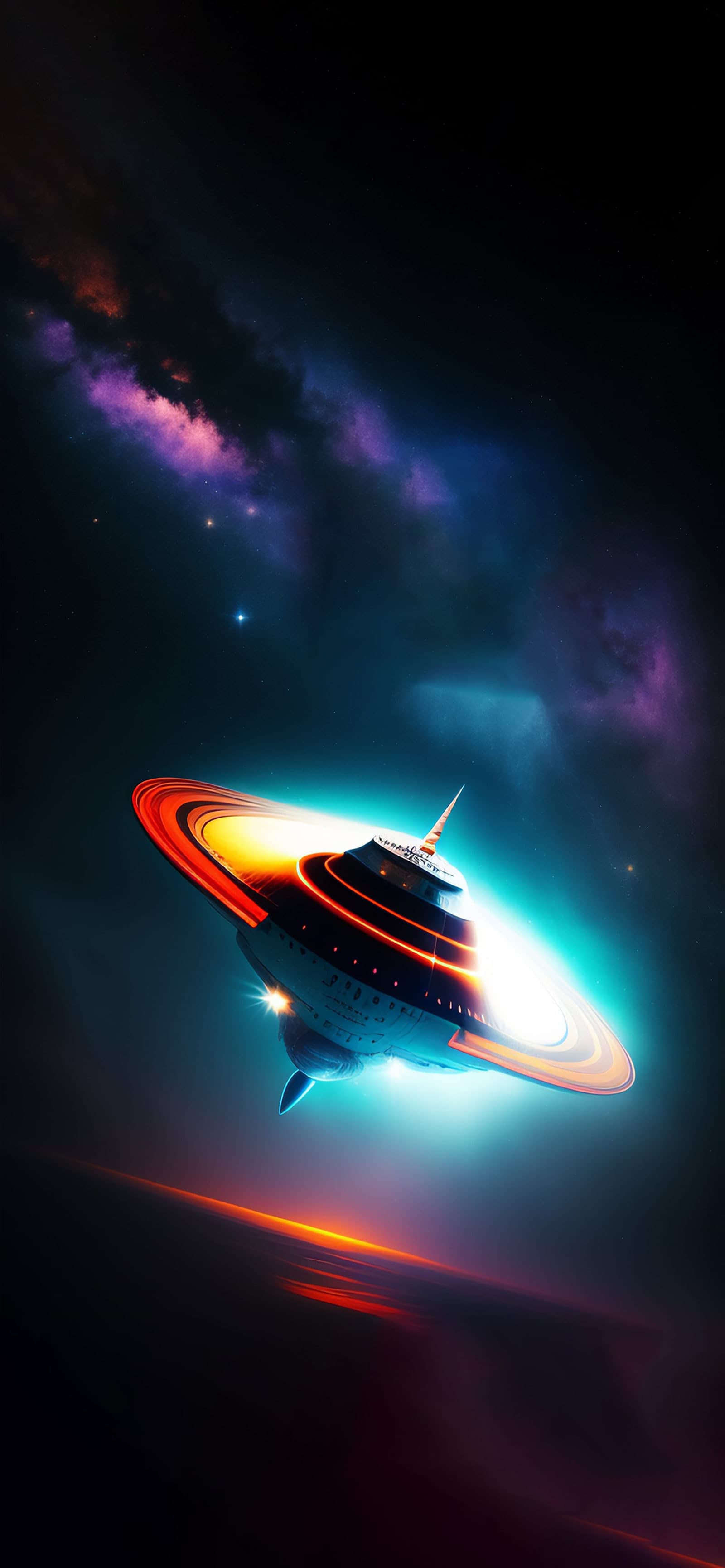 Ringed Cruiser - Pro phone wallpaper