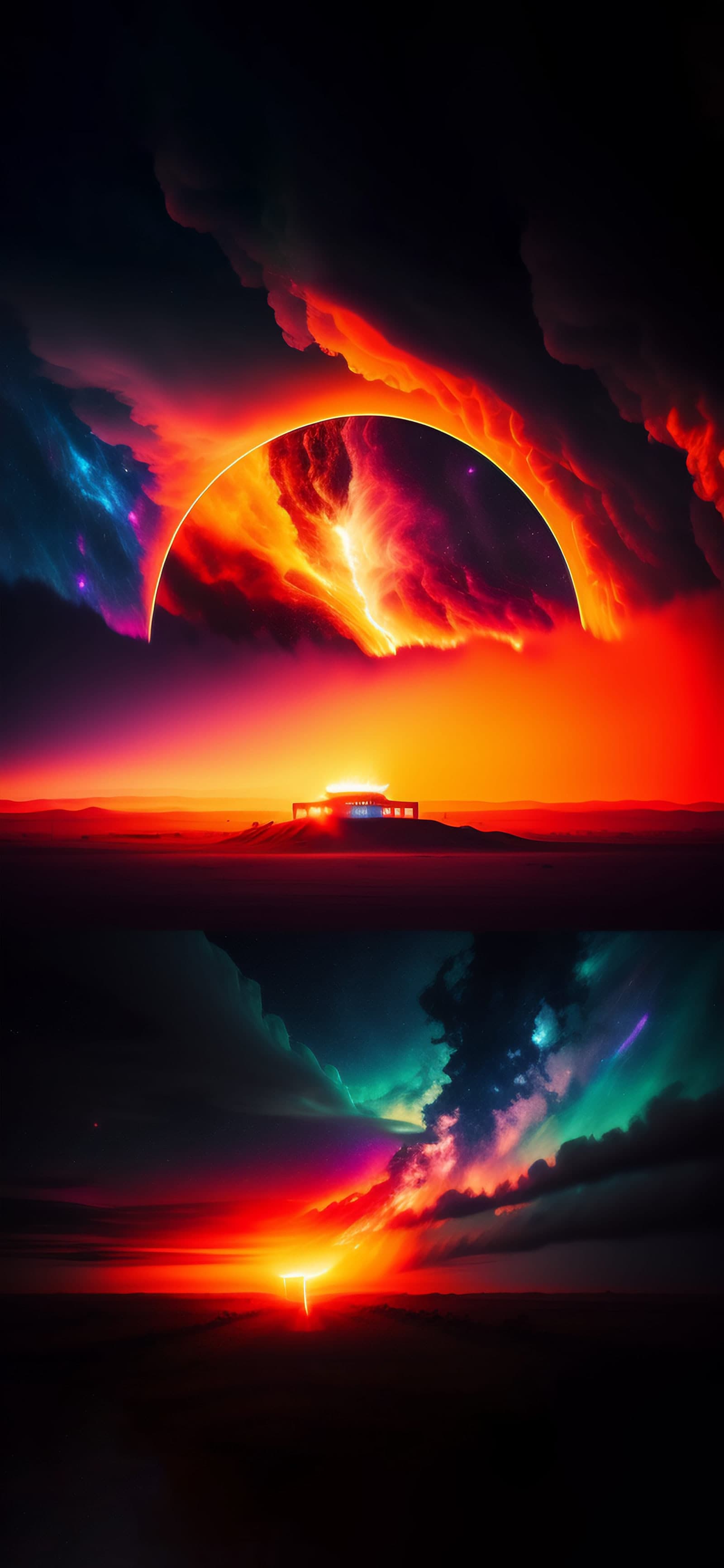 Divided Skies - Pro phone wallpaper