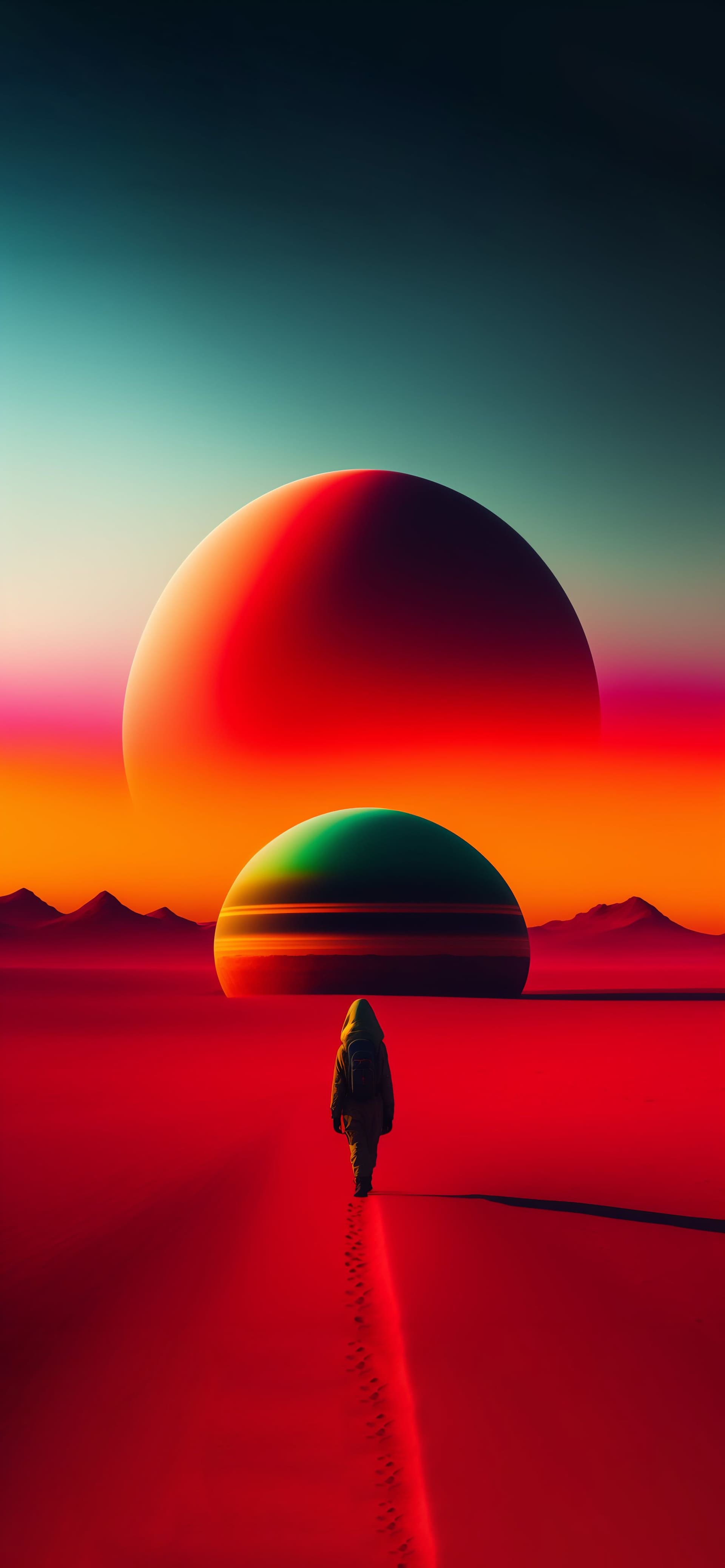 Martian Wanderer - Pro phone wallpaper