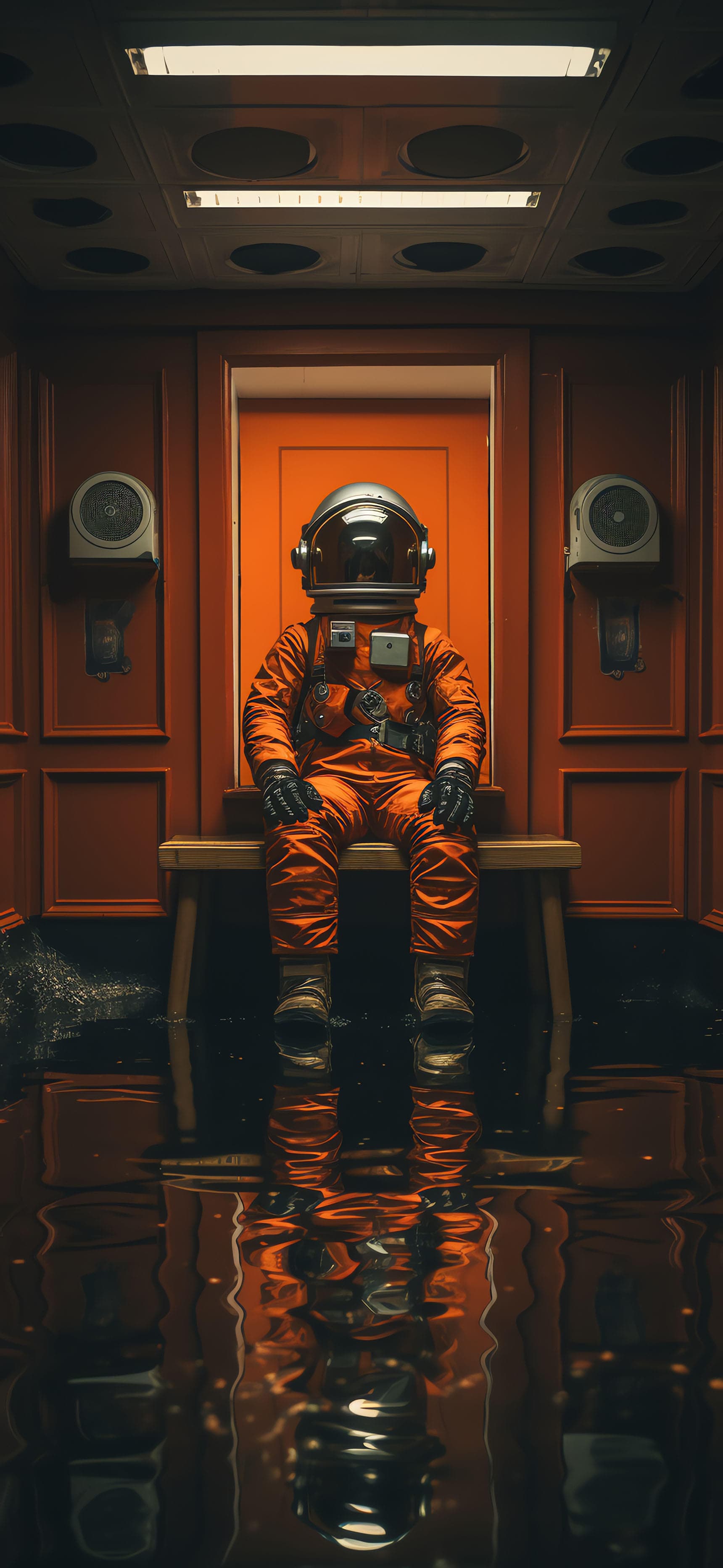 Orange Confinement - Pro phone wallpaper